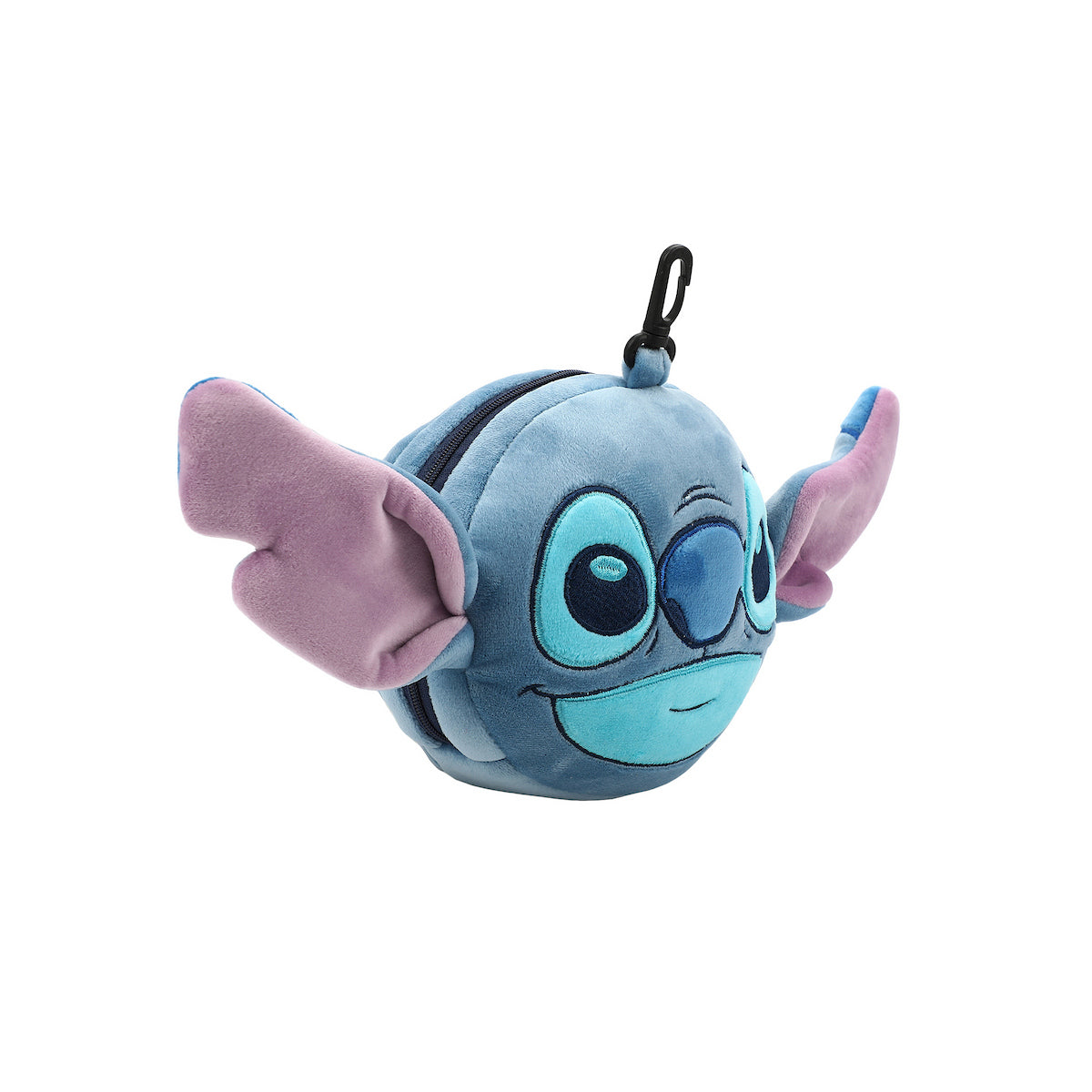 Disney Stitch Big Face Youth Blue 6" Neck Pillow