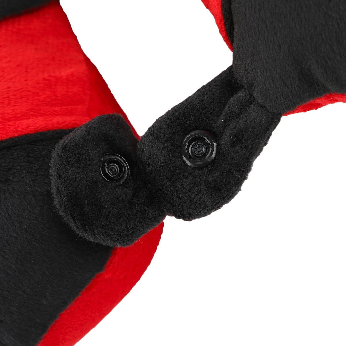 Disney Mickey Mouse Red & Black Hooded Neck Pillow