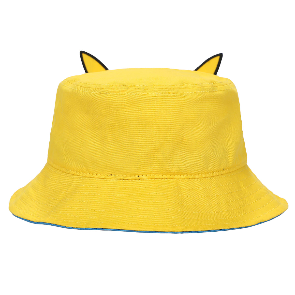 Pokemon Pikachu Big Face Unisex Adult Bucket Hat With 3D Plush