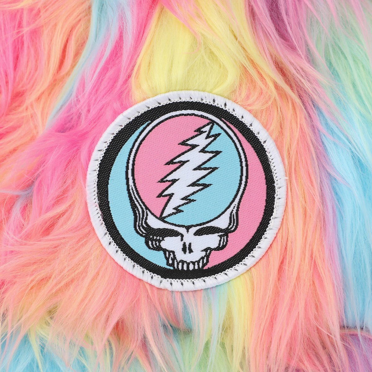 Grateful Dead Logo Multicolored Bucket Hat With 3D Bear Ears