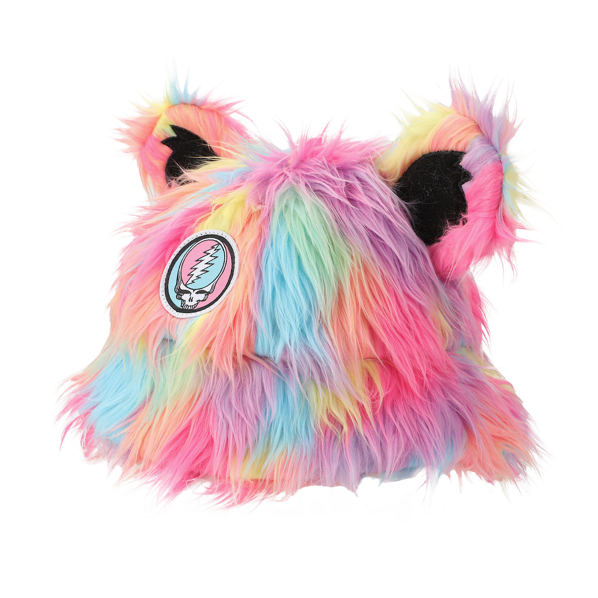 Grateful Dead Logo Multicolored Bucket Hat With 3D Bear Ears
