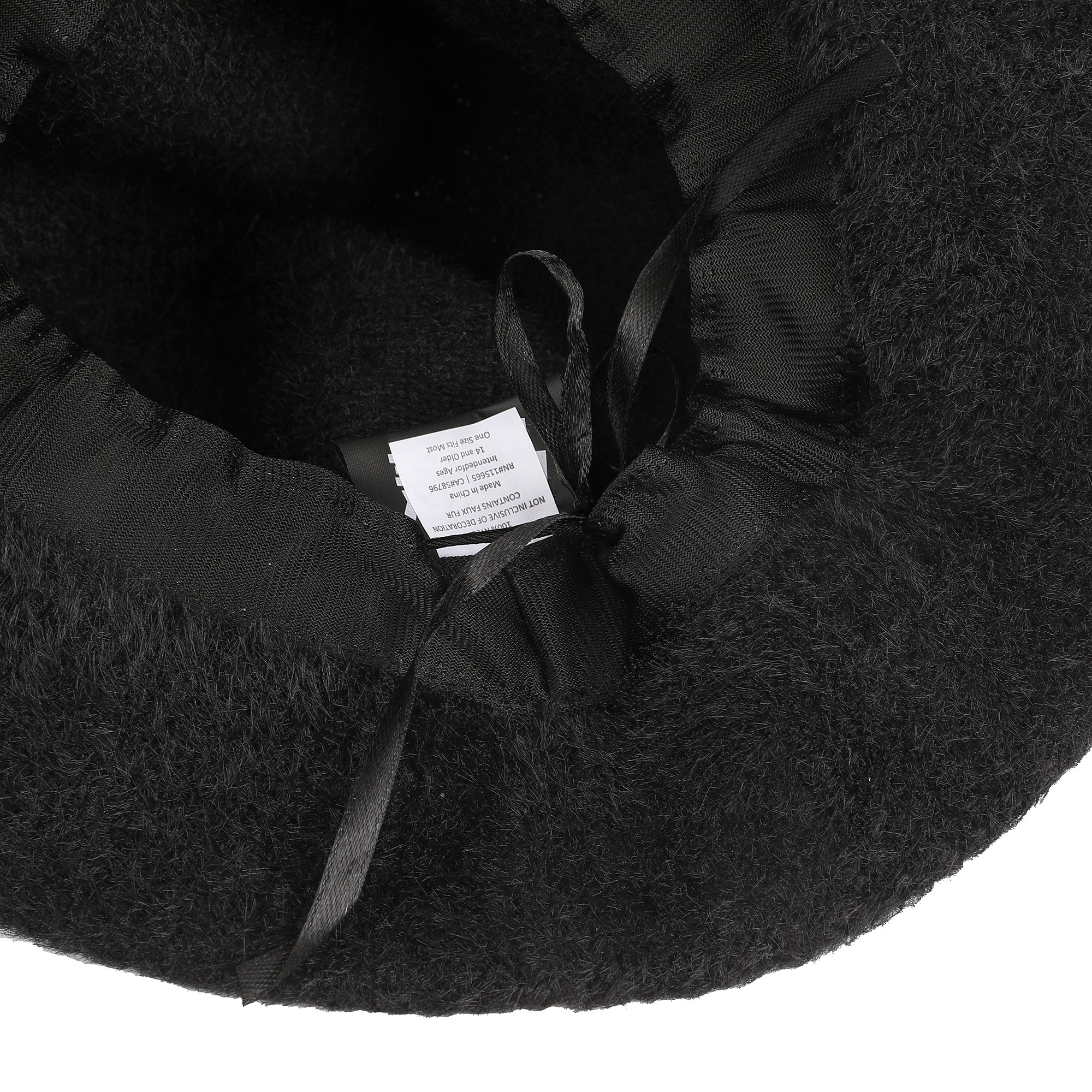 Mickey Mouse Fuzzy Knit With Foam Filled Ears On Bell Shape Bucket Hat