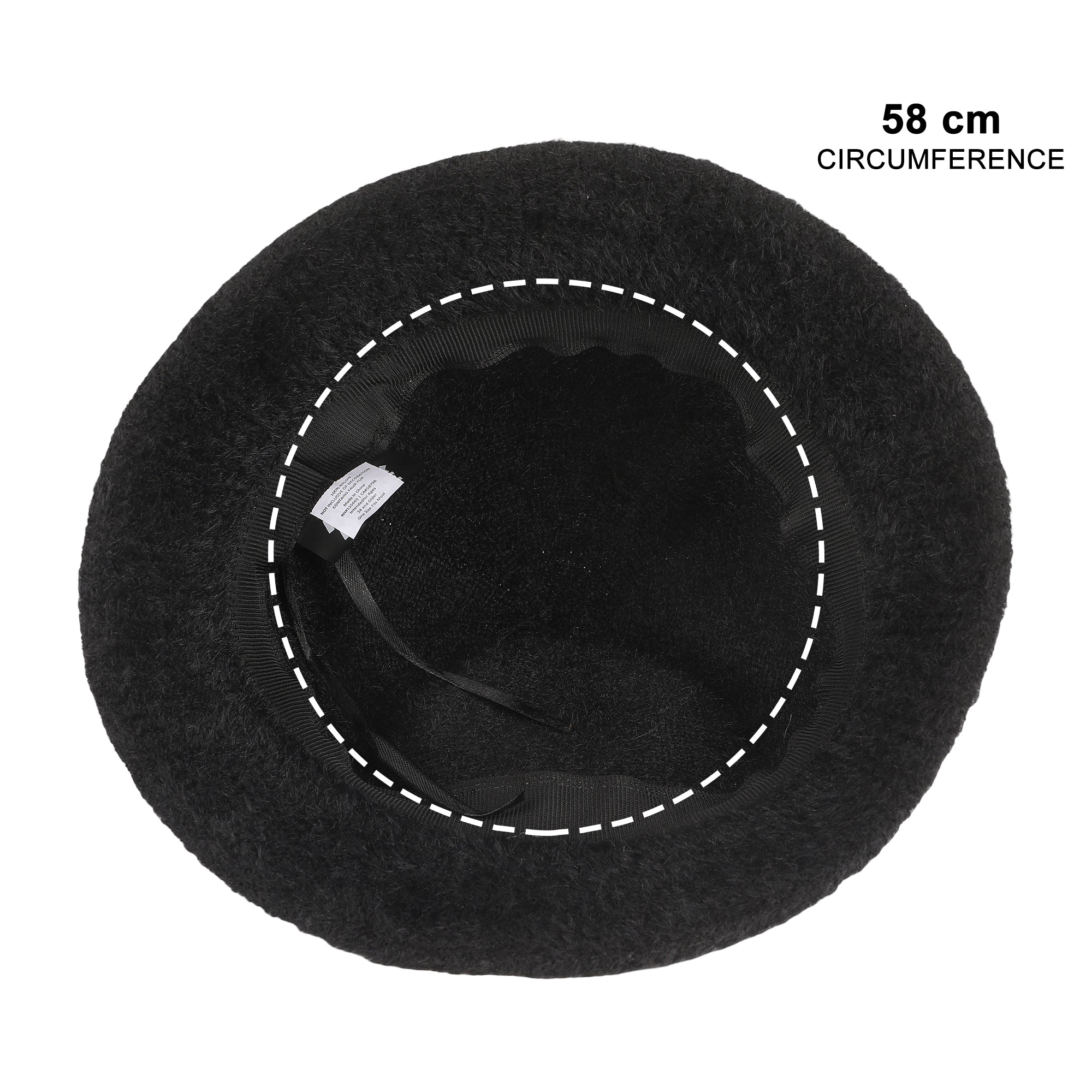 Mickey Mouse Fuzzy Knit With Foam Filled Ears On Bell Shape Bucket Hat