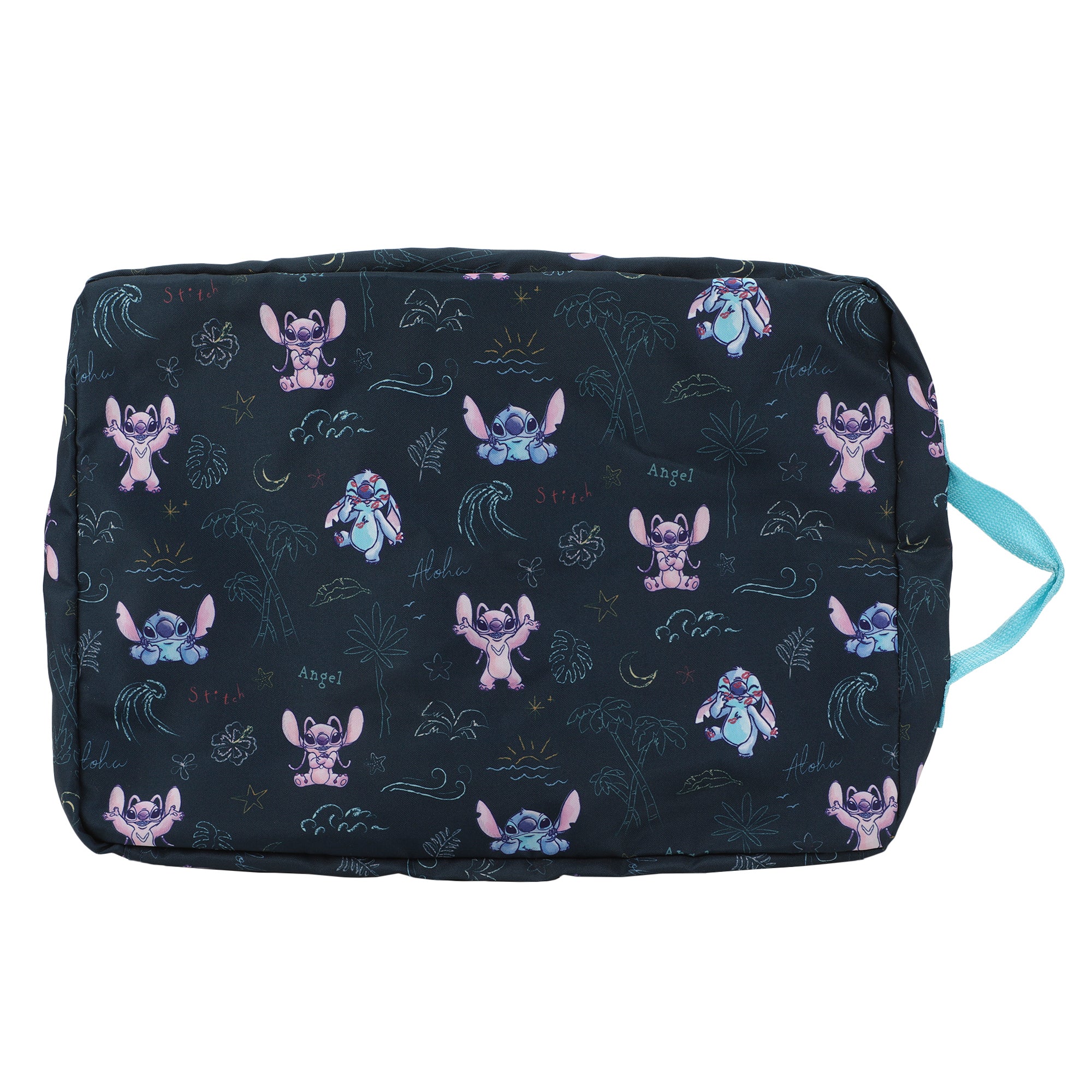 Stitch 6-Piece Travel Set - 20" Carry on Luggage, Neck Pillow, Luggage Tag & Packing Cubes