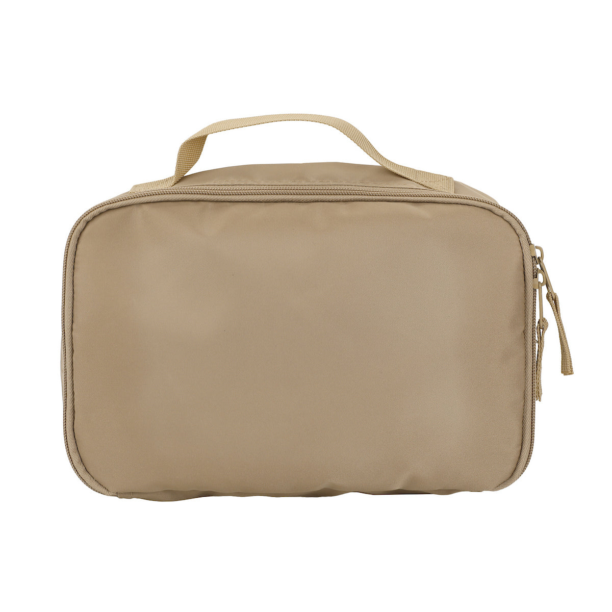 Beige 4-Piece Packing Cube & Luggage Tag Set