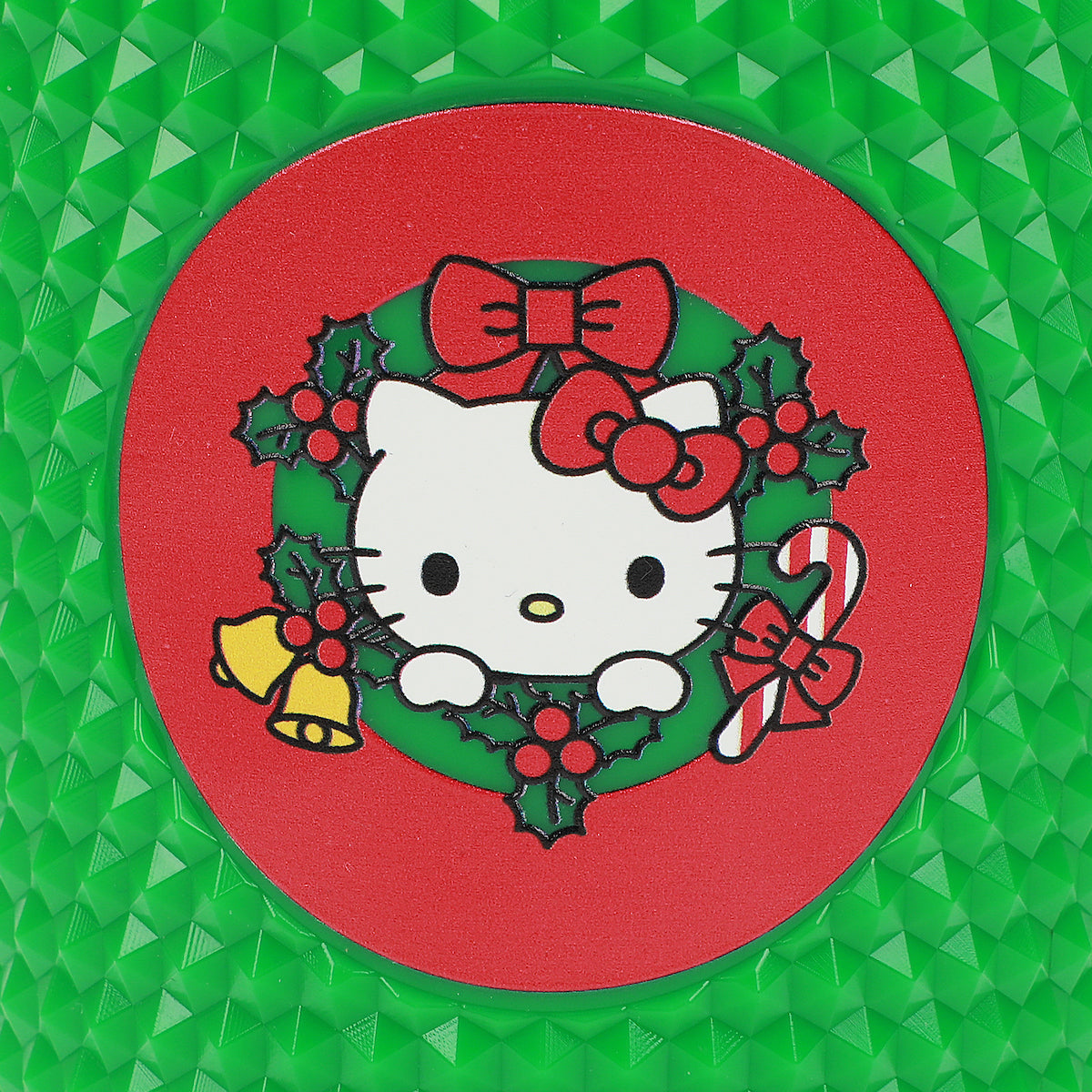 Hello Kitty Holiday Wreath 24 Oz Spiked Green Acrylic Tumbler