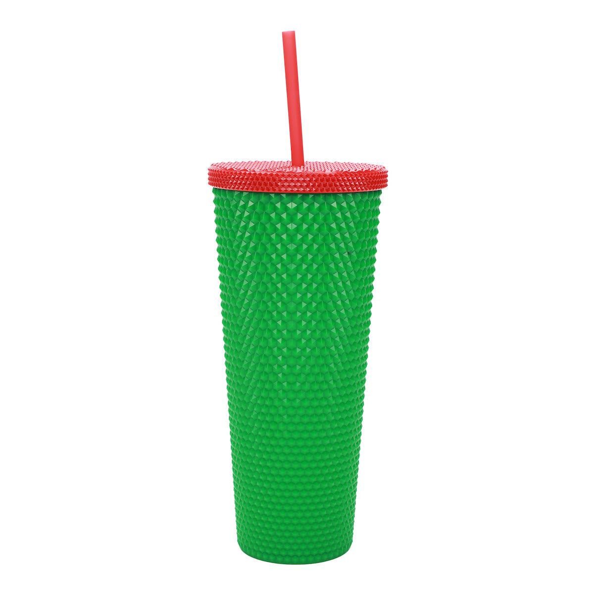 Hello Kitty Holiday Wreath 24 Oz Spiked Green Acrylic Tumbler