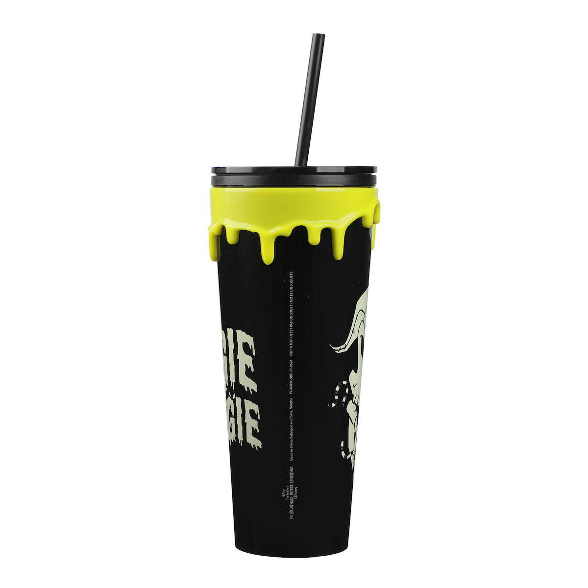 Nightmare Before Christmas Oogie Boogie Black 26 Oz Acrylic Drip Cup