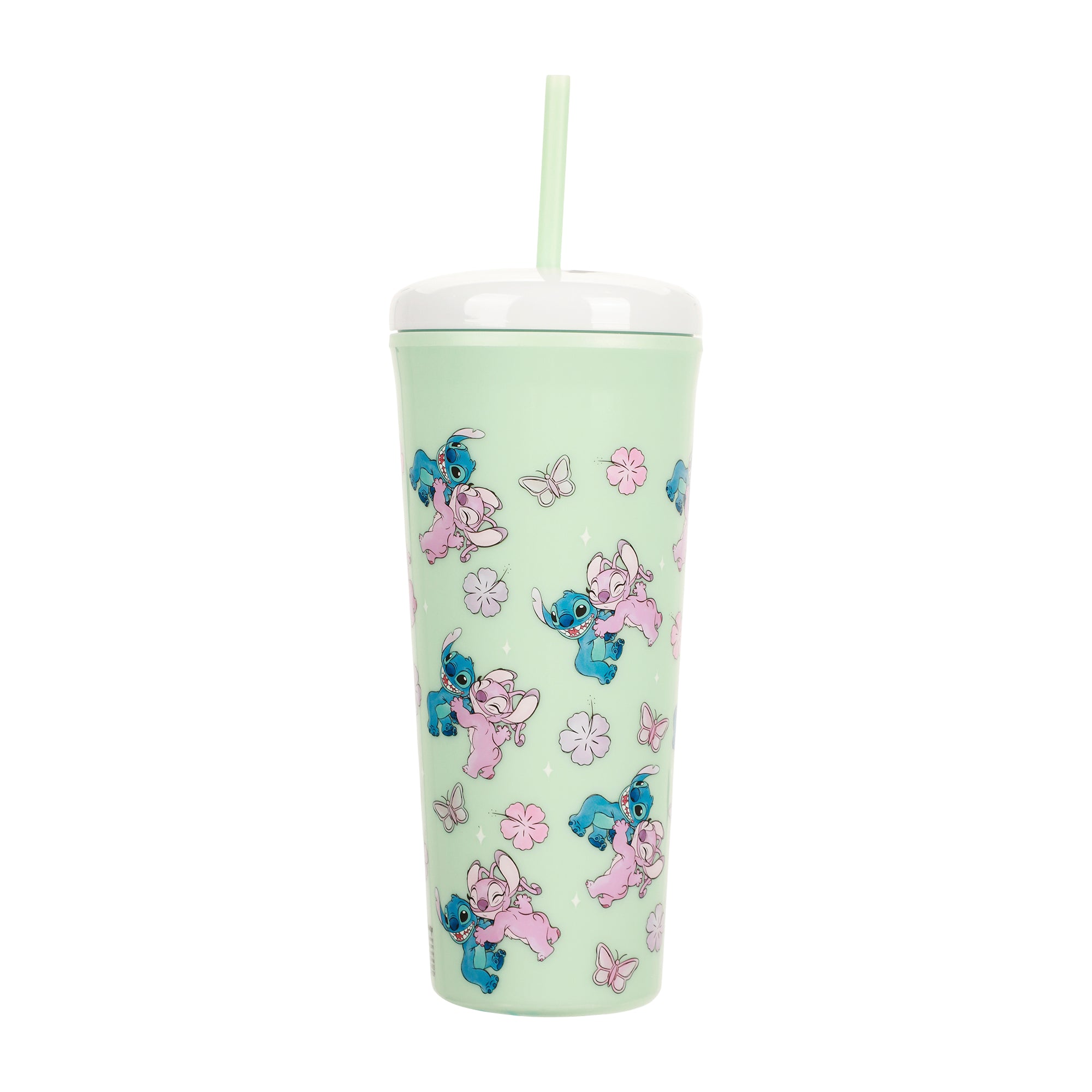 Lilo & Stitch Wraparound Lilo and Angel 26 Oz. Stainless Steel Semi-Dome Cup
