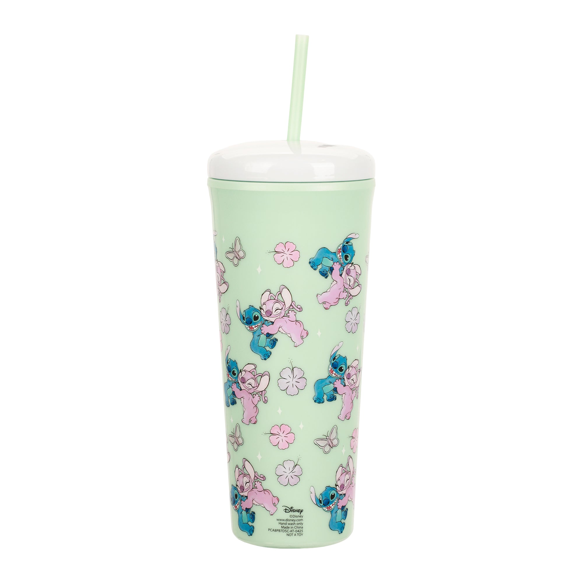 Lilo & Stitch Wraparound Lilo and Angel 26 Oz. Stainless Steel Semi-Dome Cup
