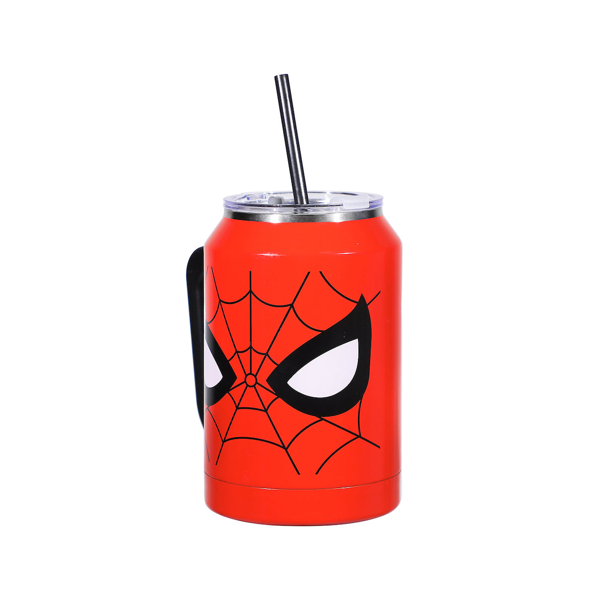 Marvel Spider-Man Great Power Great Responsibility Red 30 Oz Double Wall Stainless Steel Tumbler With Handle