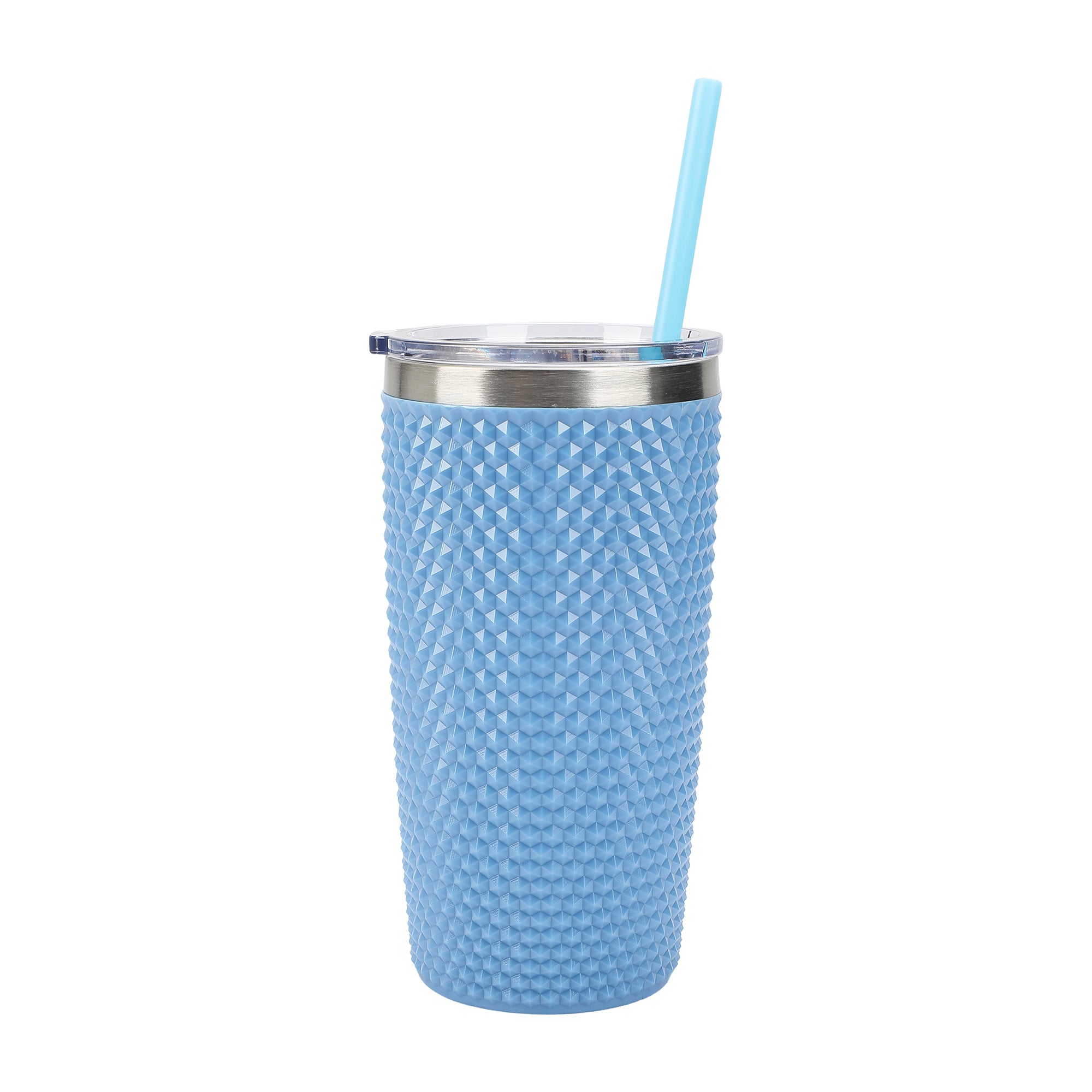 Lilo & Stitch Stitch Character Face Blue 20 Oz Spiked Tumbler