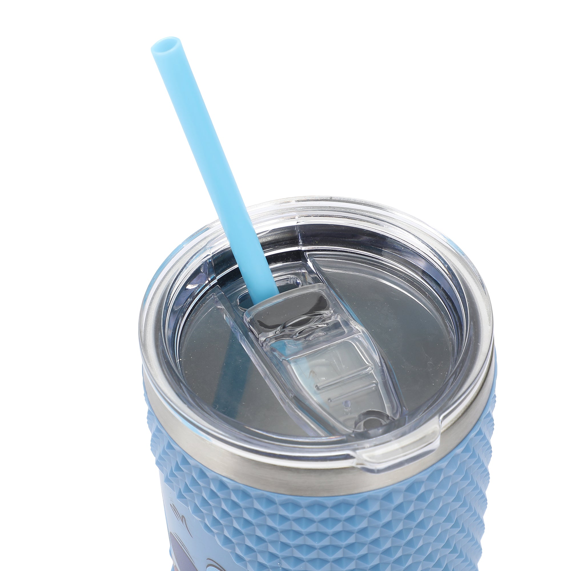 Lilo & Stitch Stitch Character Face Blue 20 Oz Spiked Tumbler