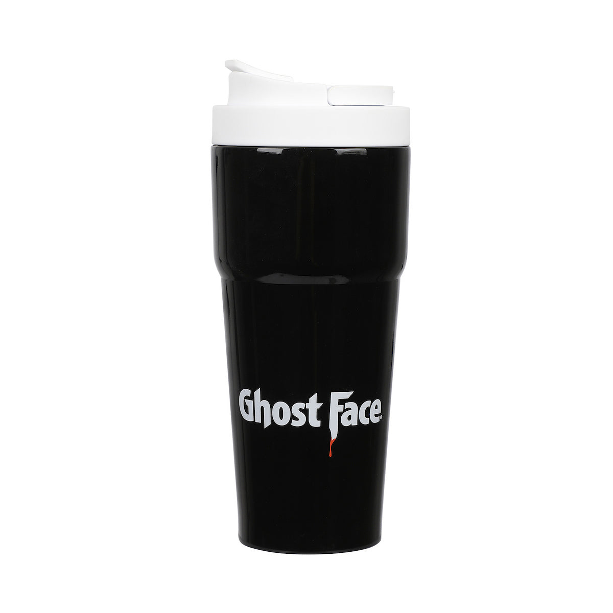 Ghostface Mask 27 Oz. Black Stainless Steel Travel Coffee Tumbler