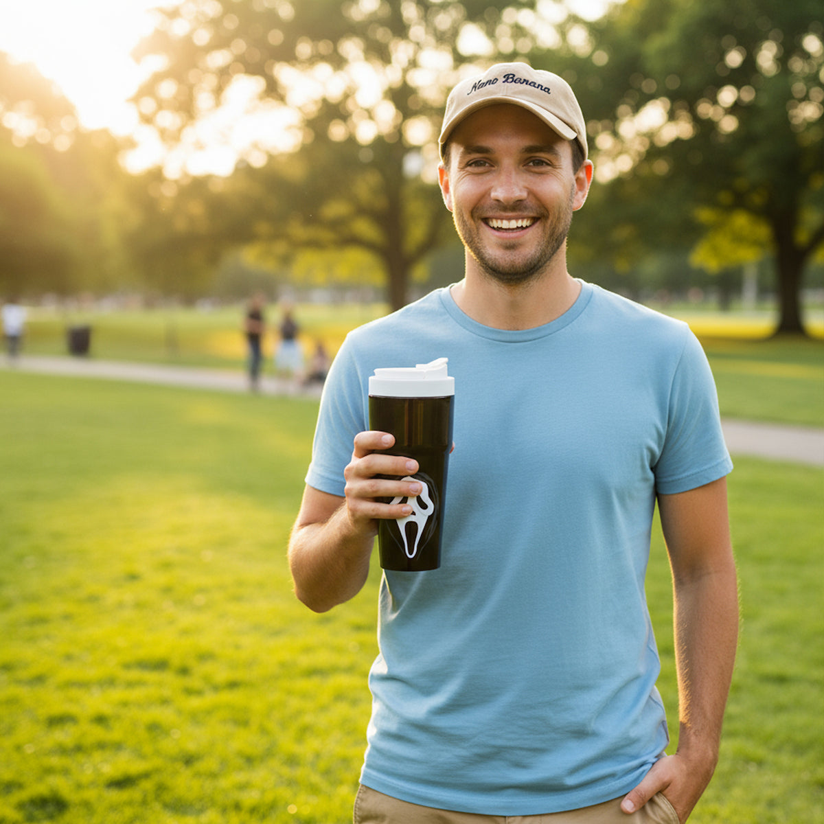 Ghostface Mask 27 Oz. Black Stainless Steel Travel Coffee Tumbler