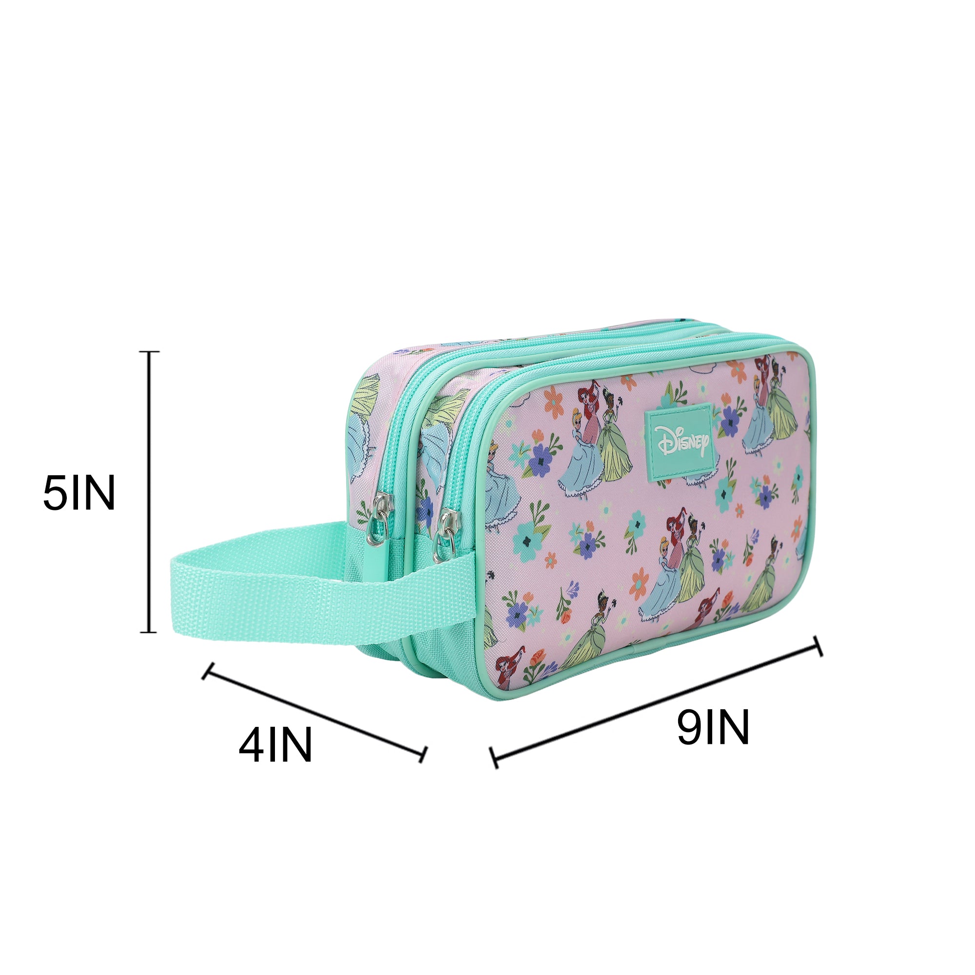 Disney Princesses Dual-Compartment Utility Case With Webbing Pull Handle