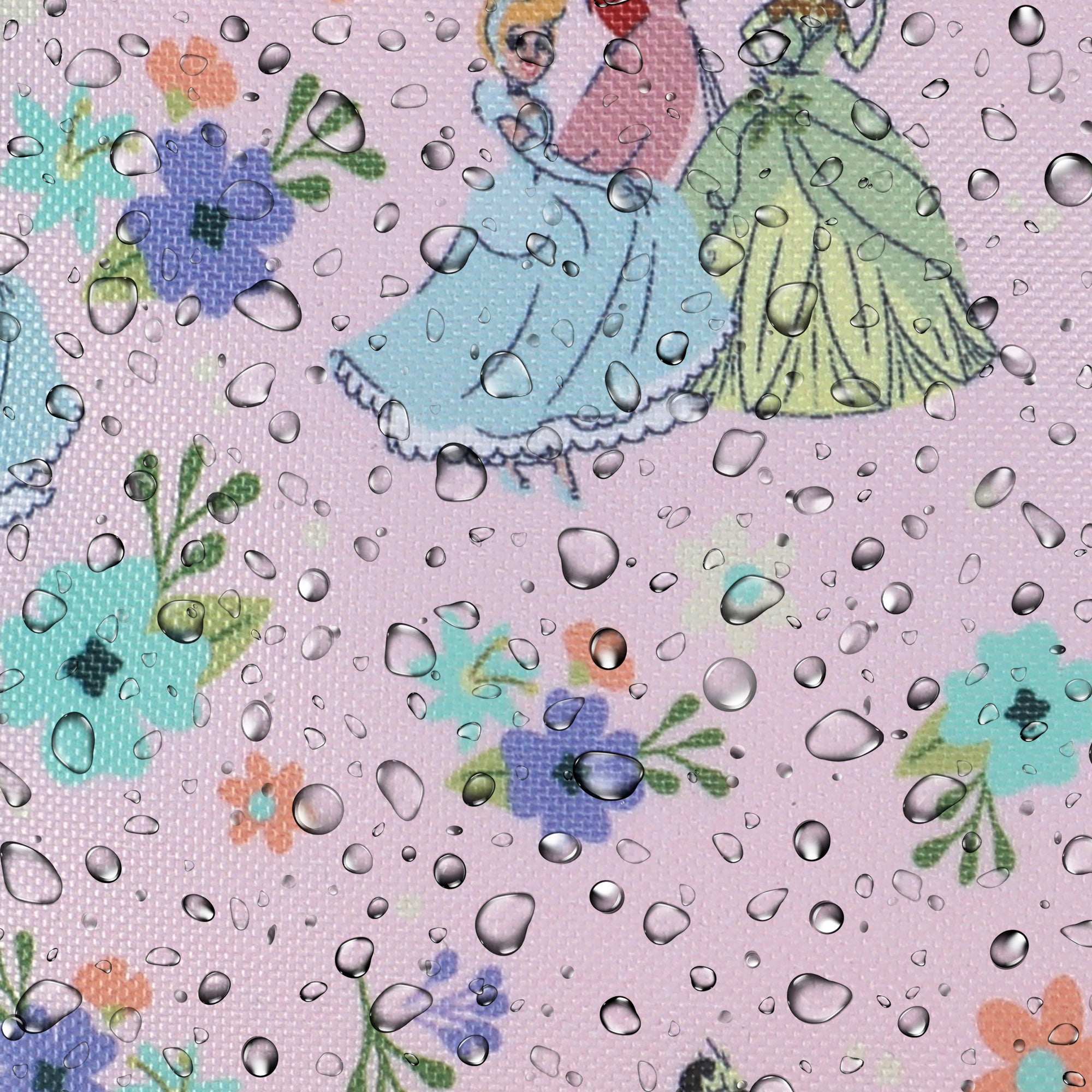 Disney Princesses Dual-Compartment Utility Case With Webbing Pull Handle