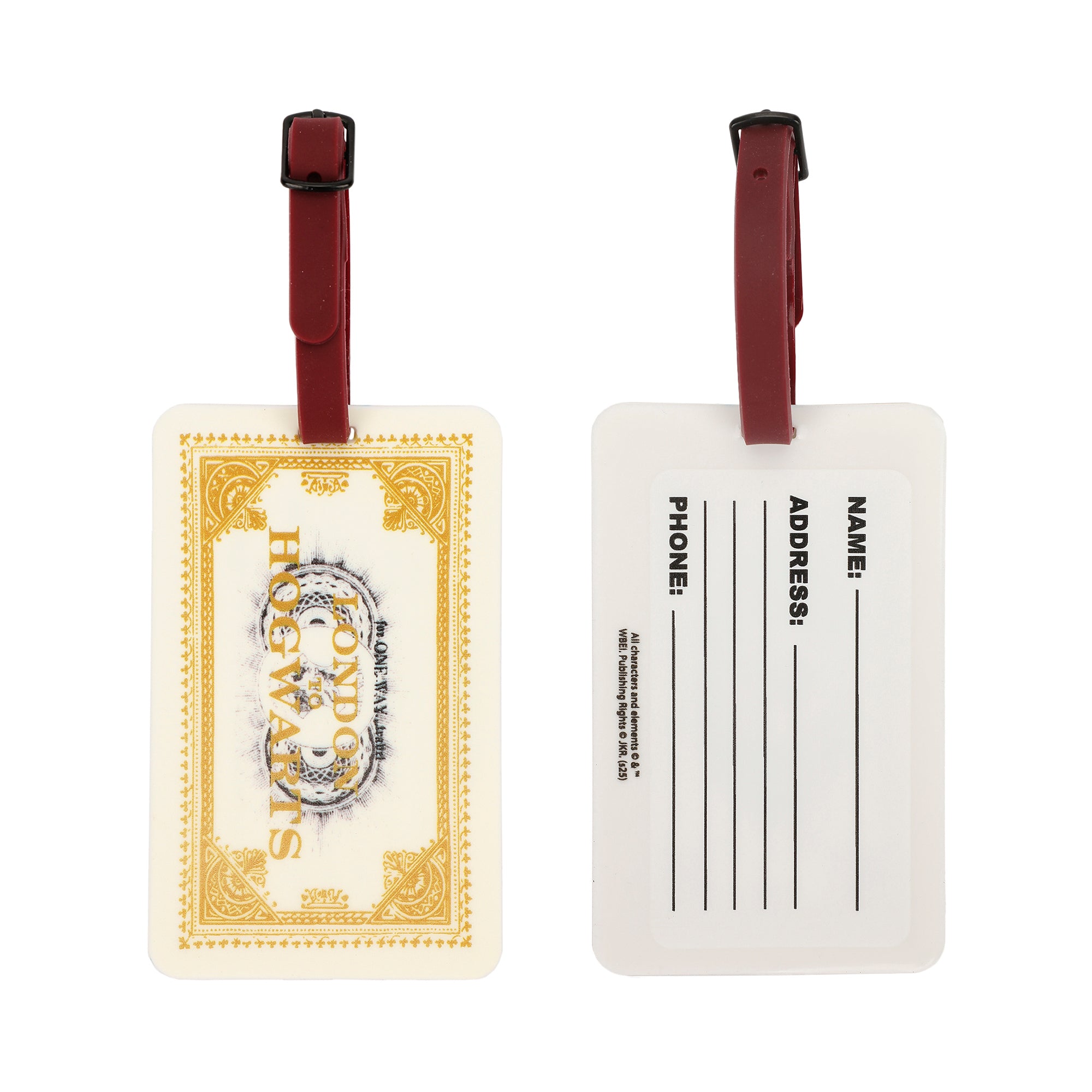 Harry Potter Molded Luggage Tag and Passport Set (2-Pc)