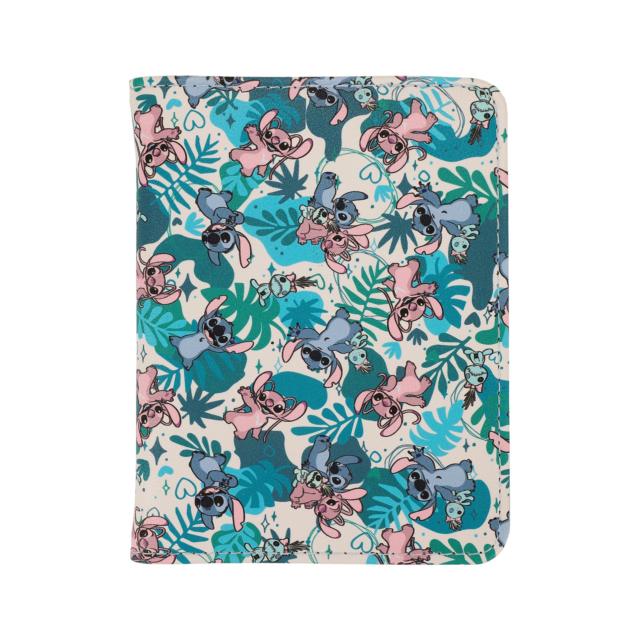 Lilo & Stitch Angel & Stitch Tropical Character Print 2-Piece Passport Set