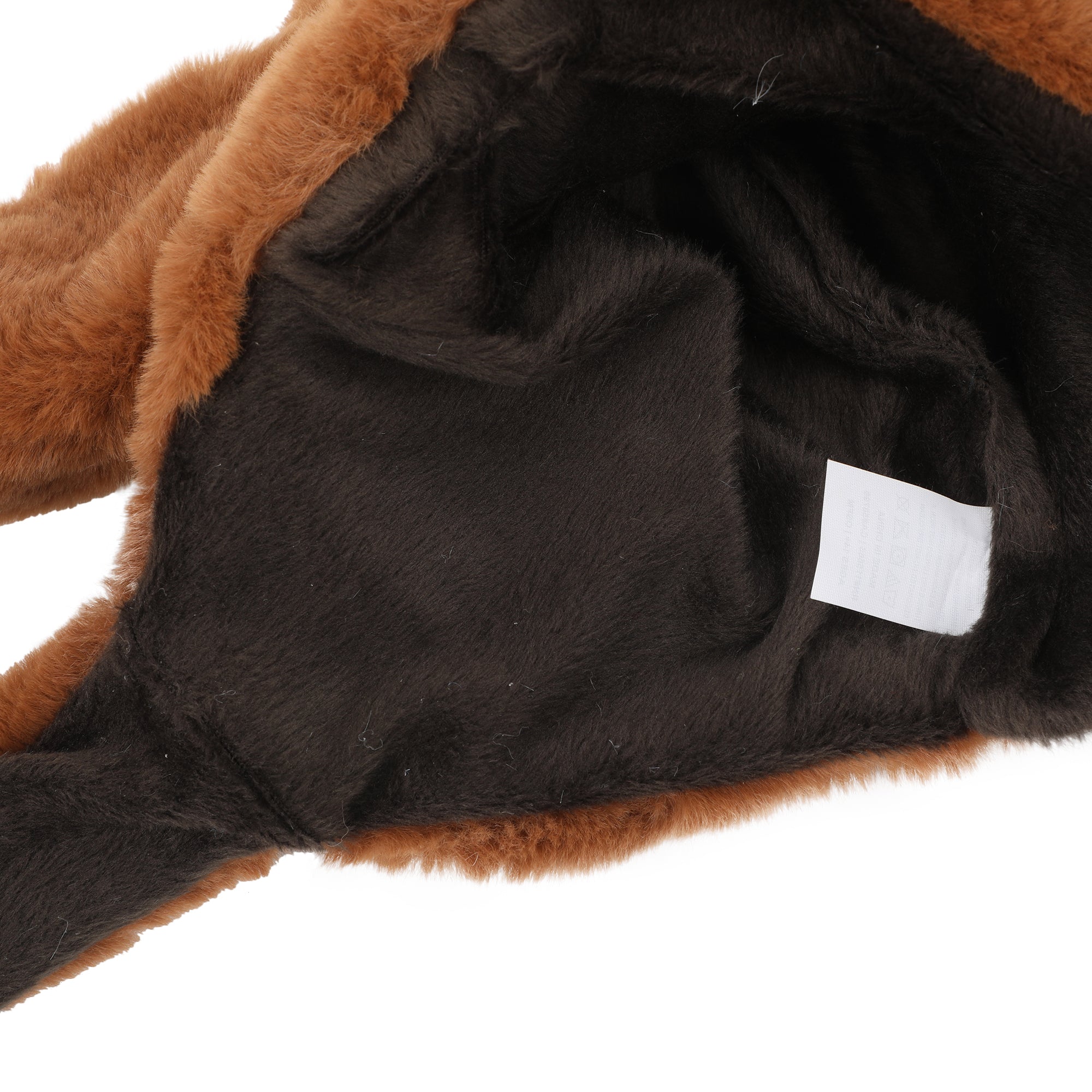 Sloth Face Youth Brown Hat With 3D Moveable Arms