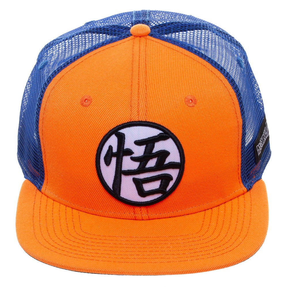 Dragon Ball Z anime cartoon symbol Orange adjustable hat cap for Men