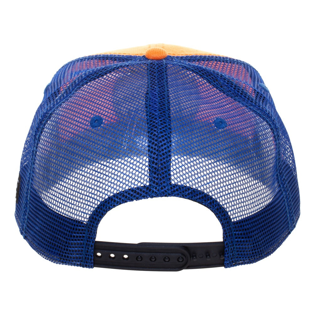 Dragon Ball Z anime cartoon symbol Orange adjustable hat cap for Men