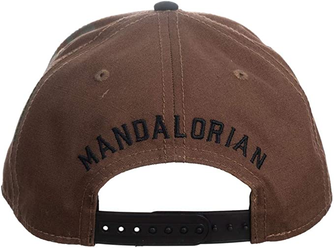 Star Wars Mandalorian Grogu Pre-Curved Snapback Hat