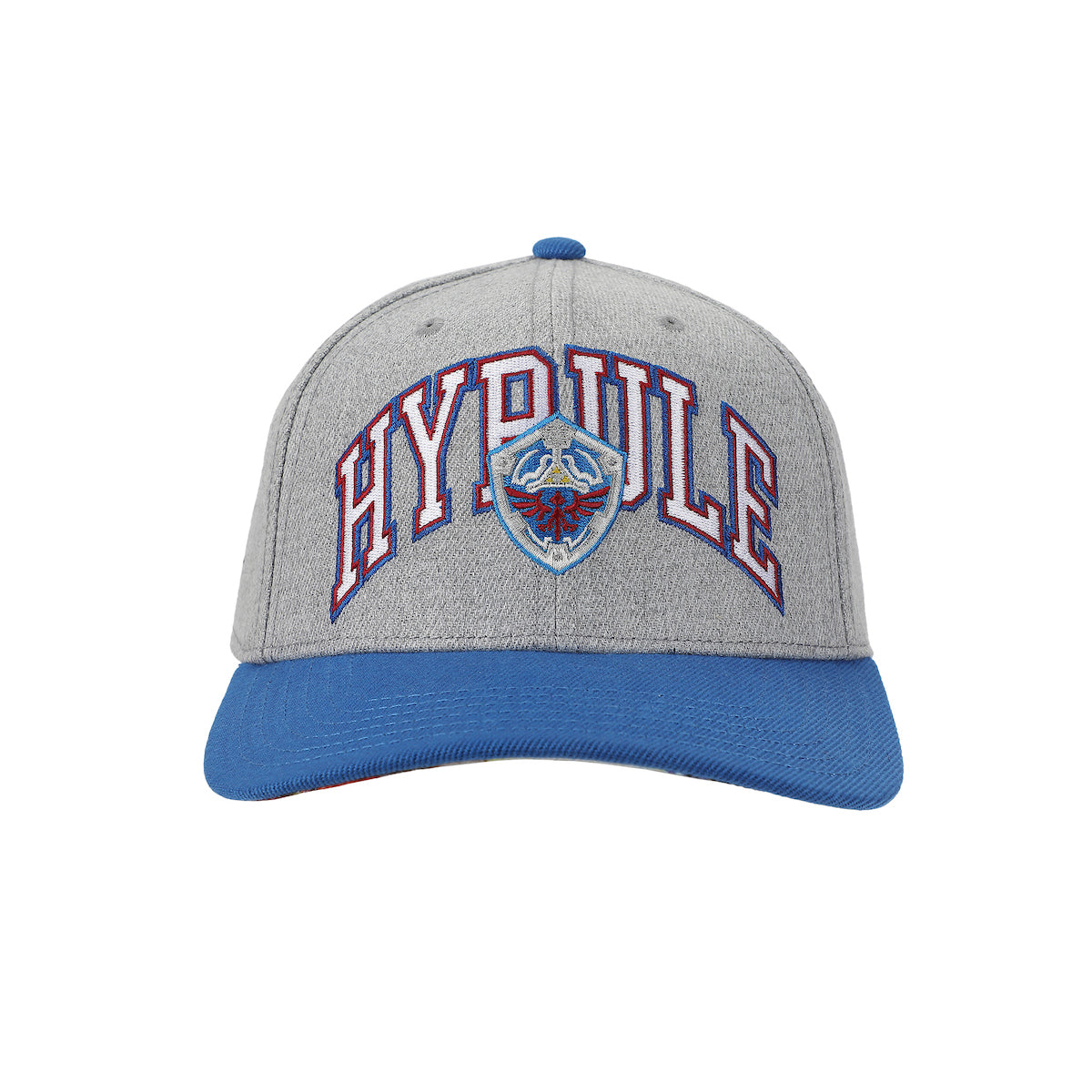 The Legend Of Zelda Hyrule Shield Gray & Blue Snapback Hat
