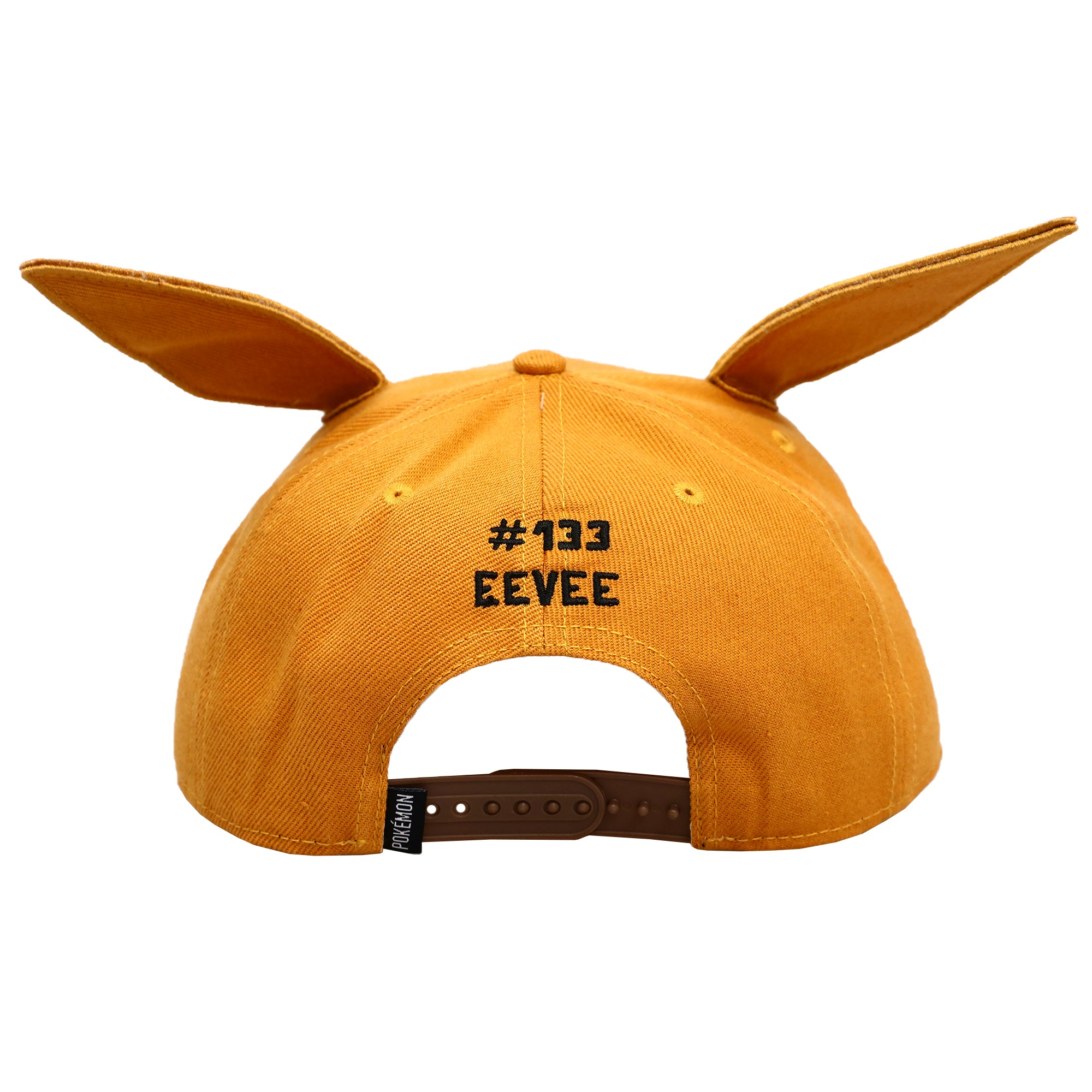Pokemon Eevee 3D Cosplay Pre-Curved Snapback Hat