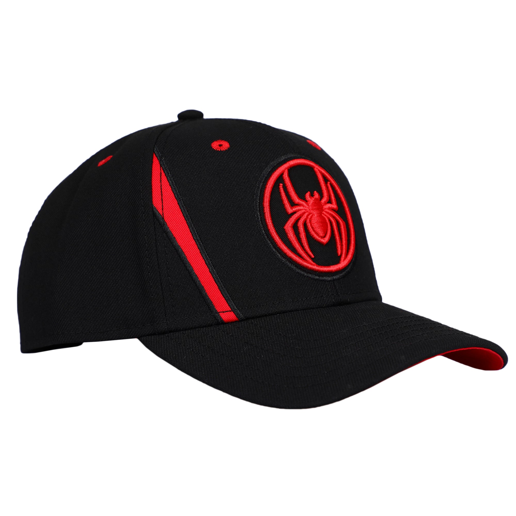 Spider-Man Logo Black Snapback Hat