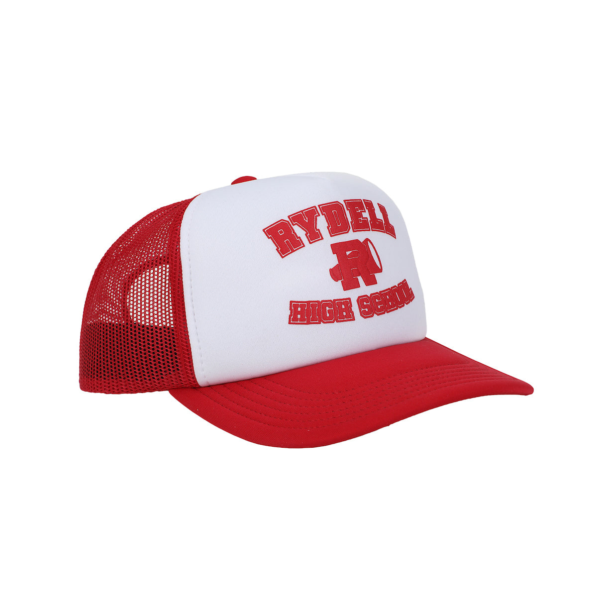 Grease Rydell High School White & Red Trucker Hat
