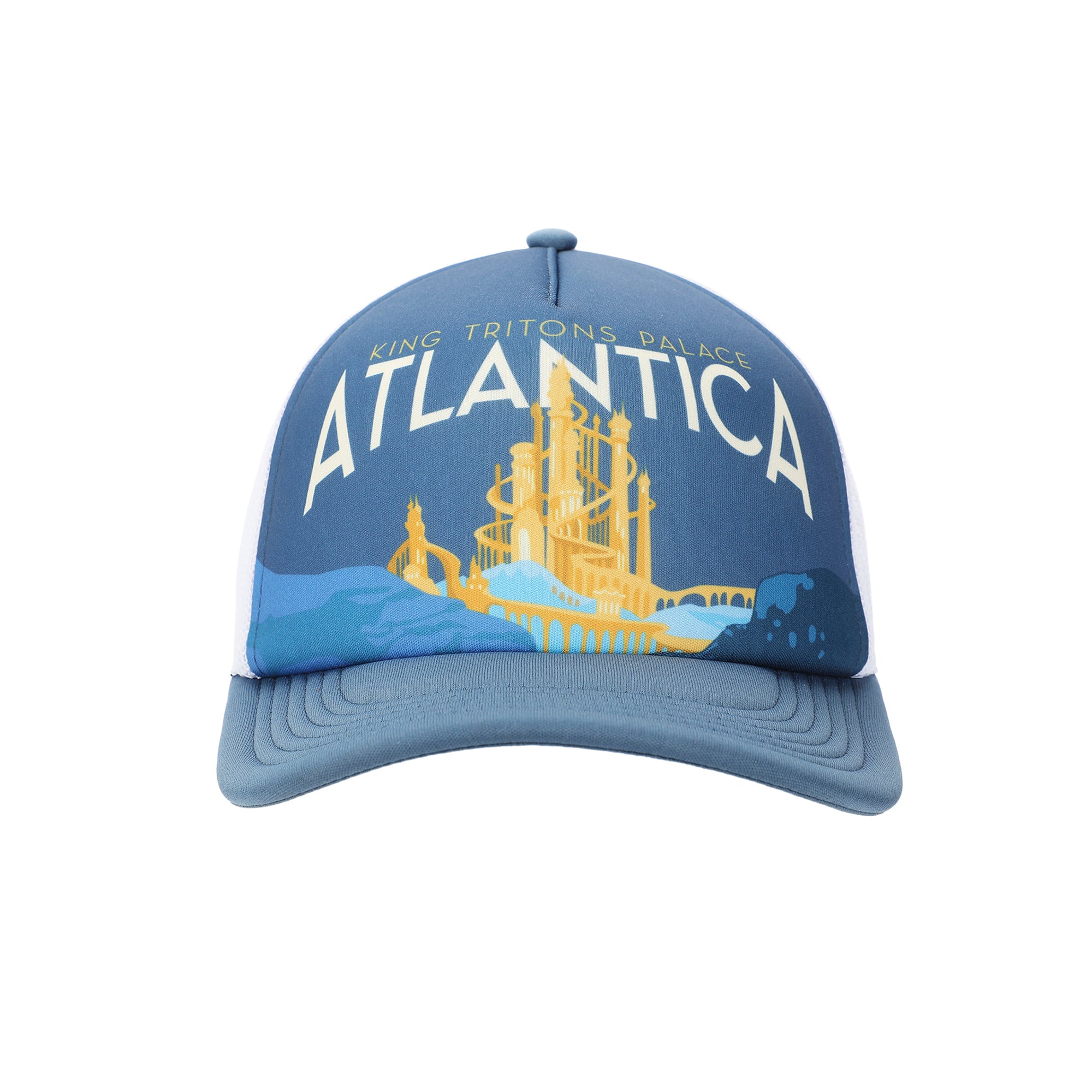 Disney The Little Mermaid Atlantica Blue Foam Trucker Hat