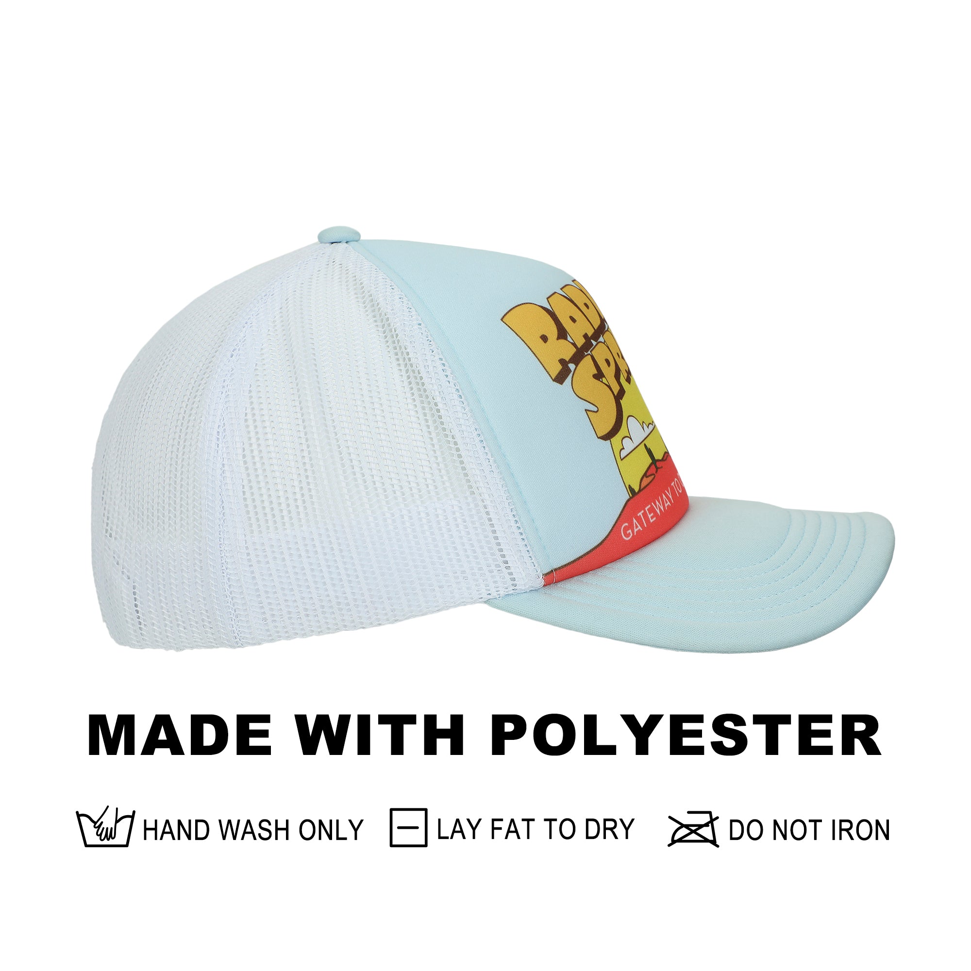 Disney Pixar Cars Disney Radiator Springs light Blue Trucker Hat