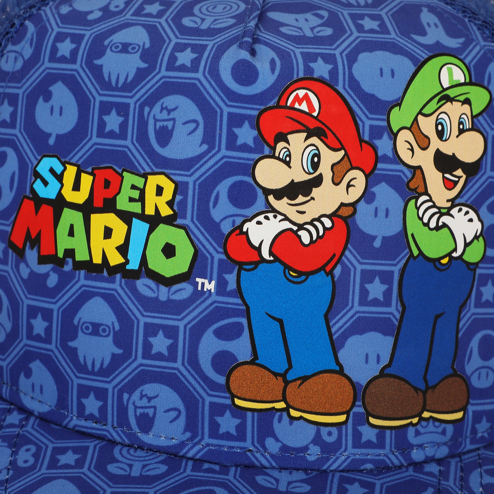 Super Mario Bros Mario & Luigi Trucker Hat
