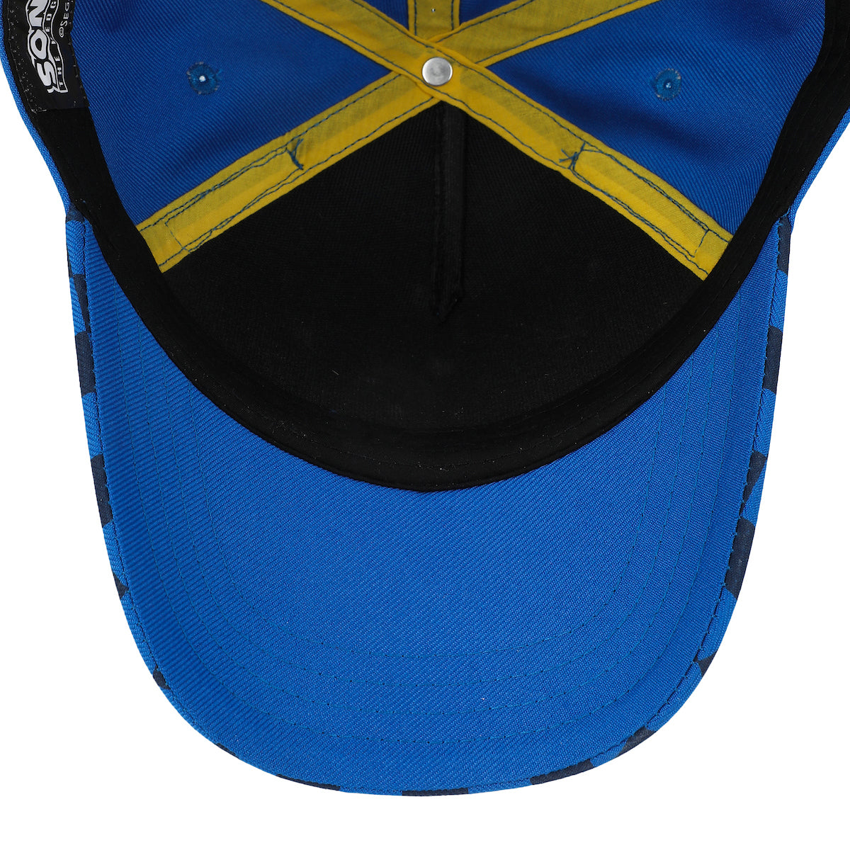 Sonic The Hedgehog Big Face Youth Blue Traditional Adjustable Hat