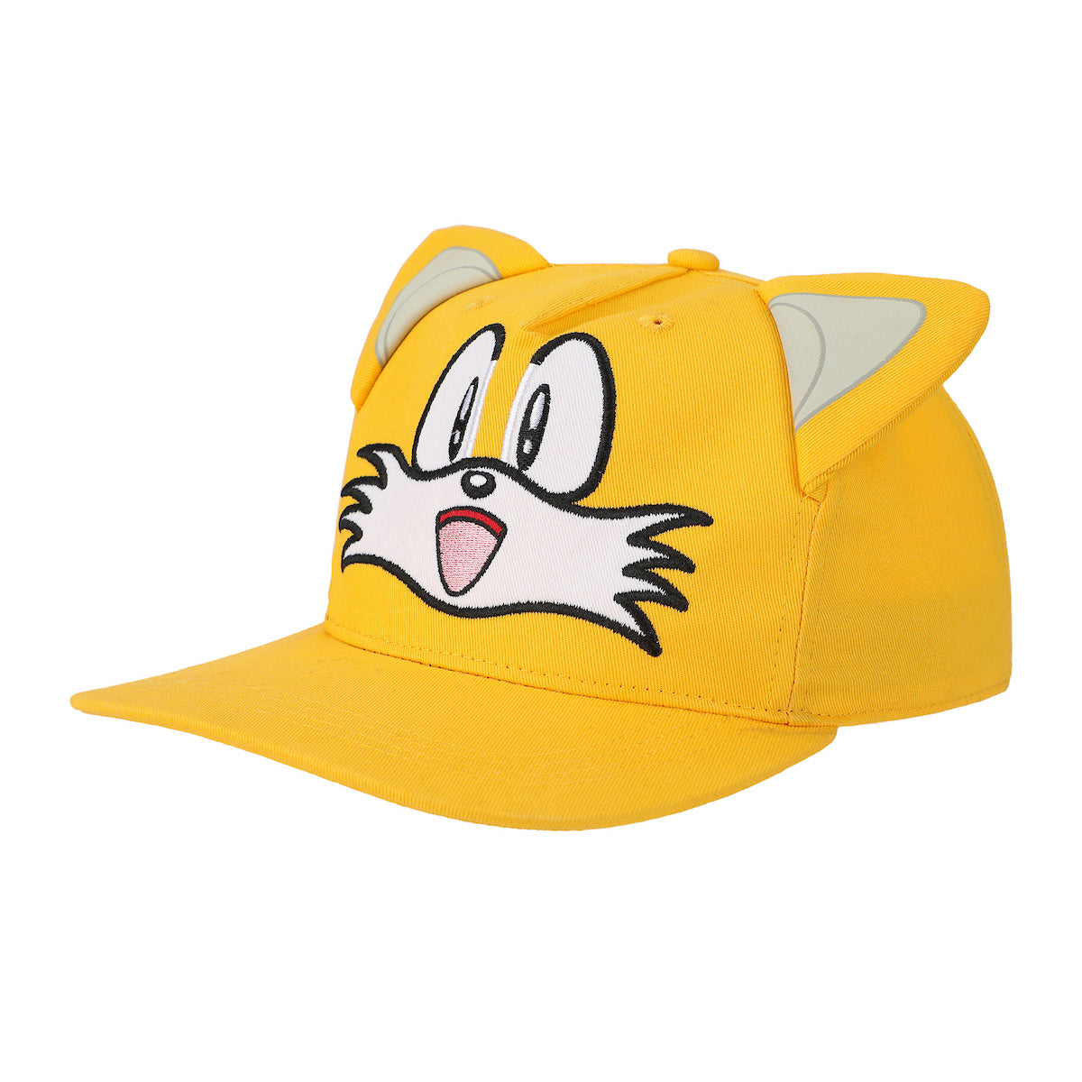 Sonic The Hedgehog Big Face Tails Youth Orange Snapback Hat