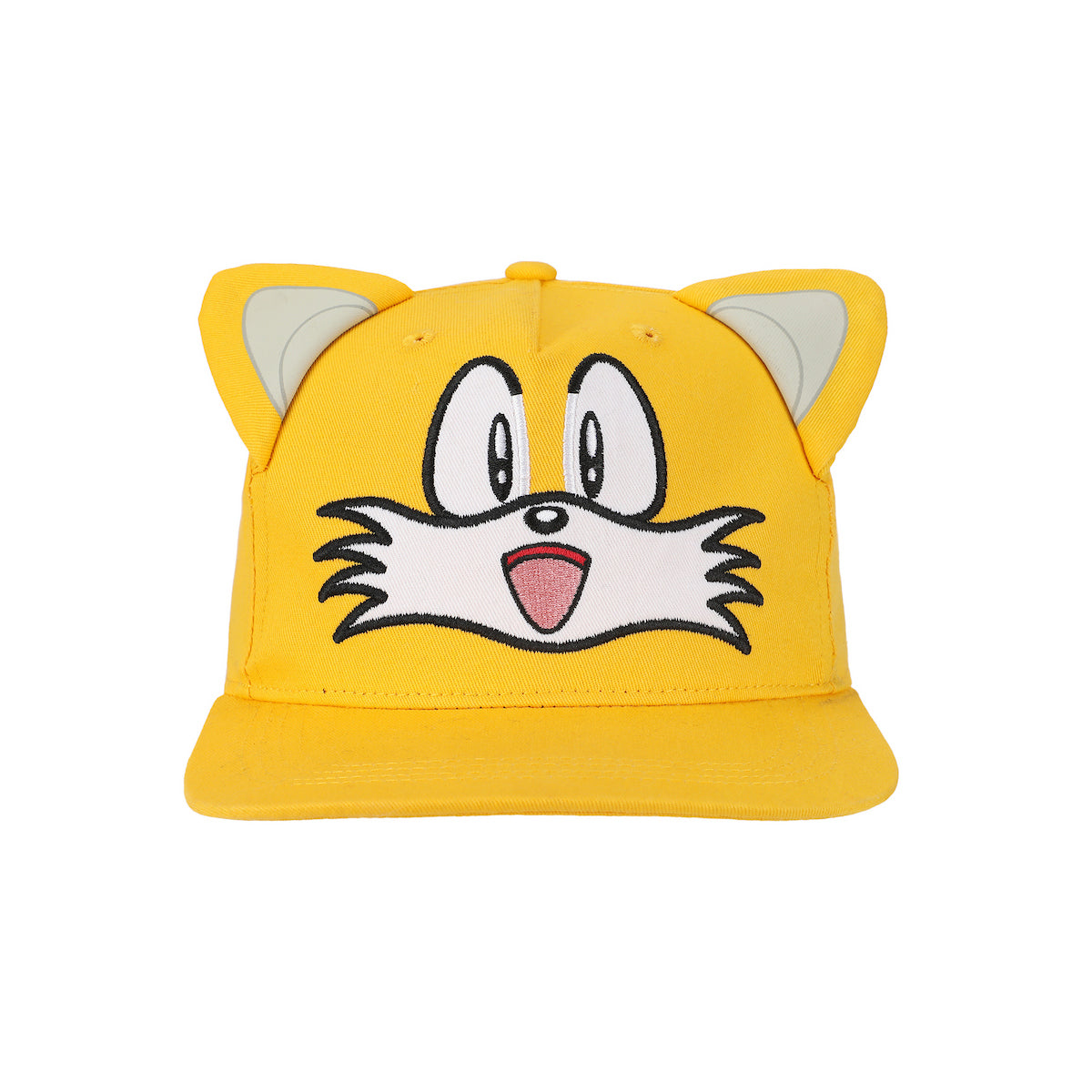 Sonic The Hedgehog Big Face Tails Youth Orange Snapback Hat