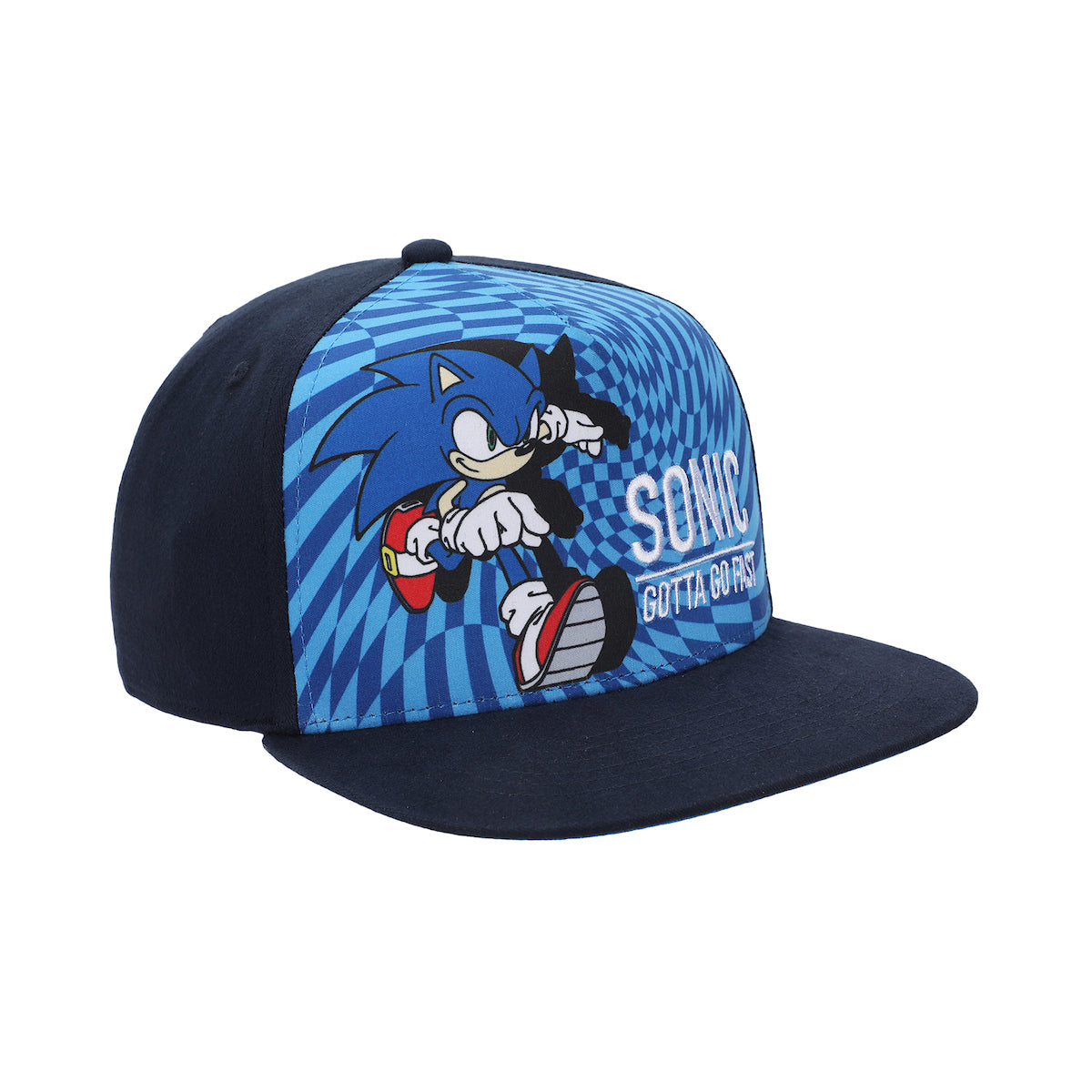 Sonic The Hedgehog Gotta Go Fast Youth Blue Snapback Hat