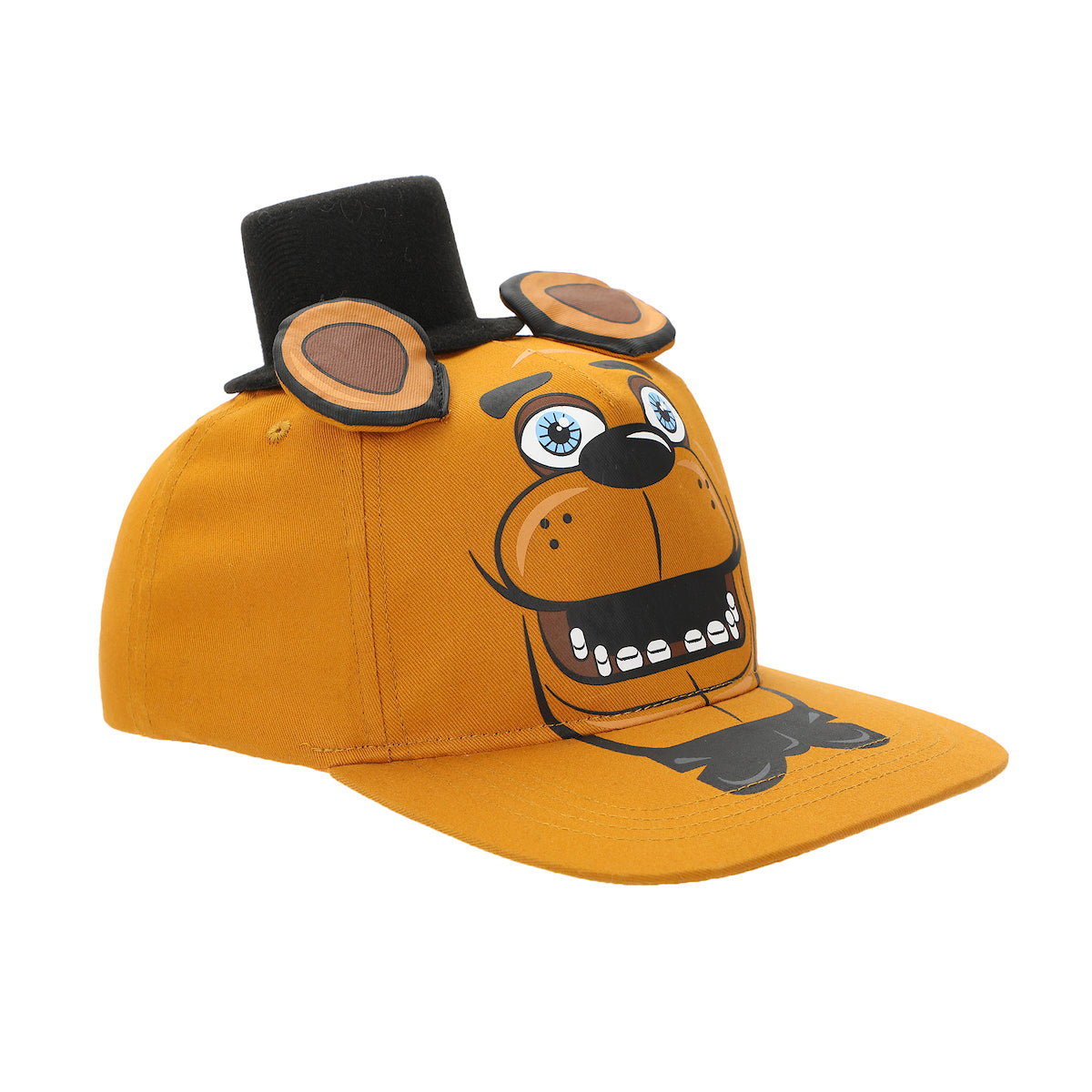 Five Nights At Freddy's Bug Face Freddy Youth Brown Snapback Hat