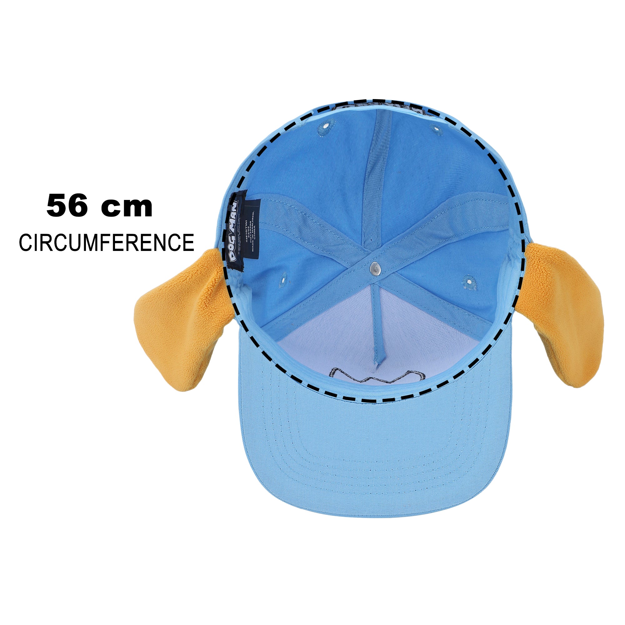 Dog Man Youth Adjustable Cosplay Cap With 3D Ears