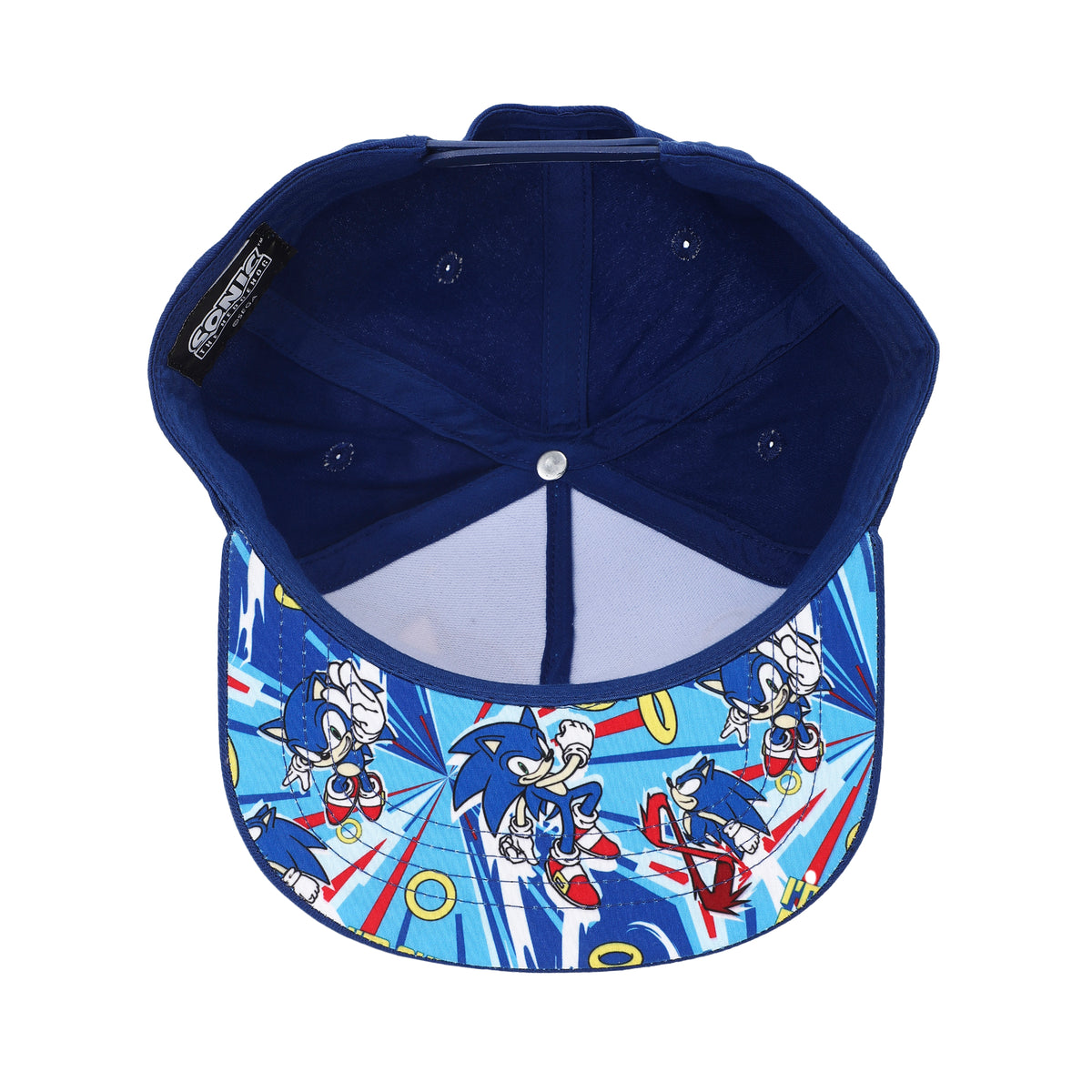 Sonic The Hedgehog Kids Royal Blue Structured Baseball Cap
