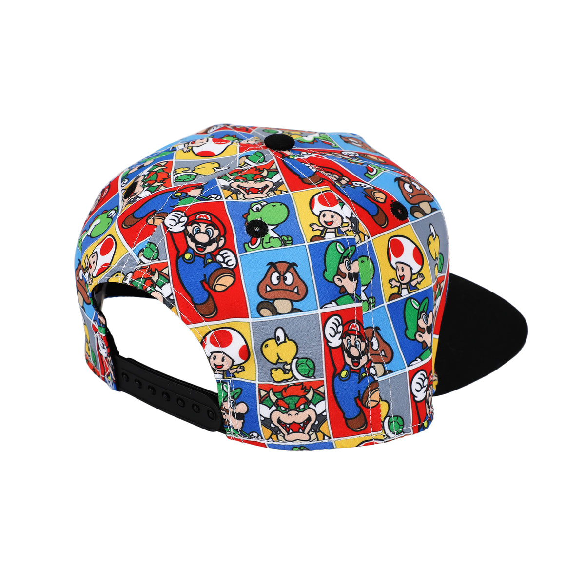 Super Mario Bros Favorite Characters Youth Snapback Hat