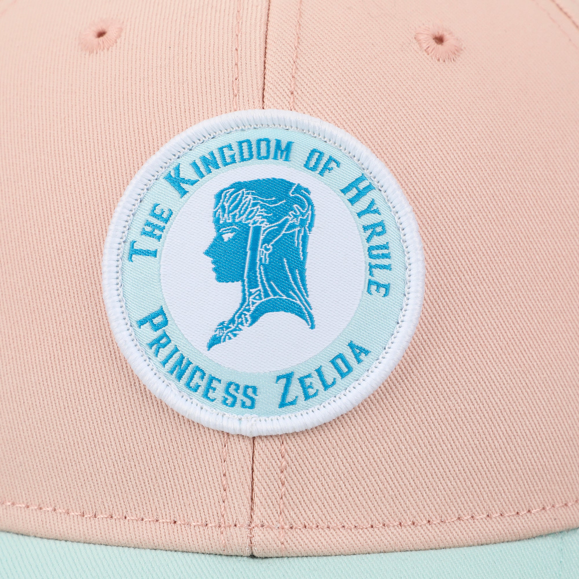The Legend Of Zelda Side Zelda Profile Women's Pink Traditional Adjustable Hat