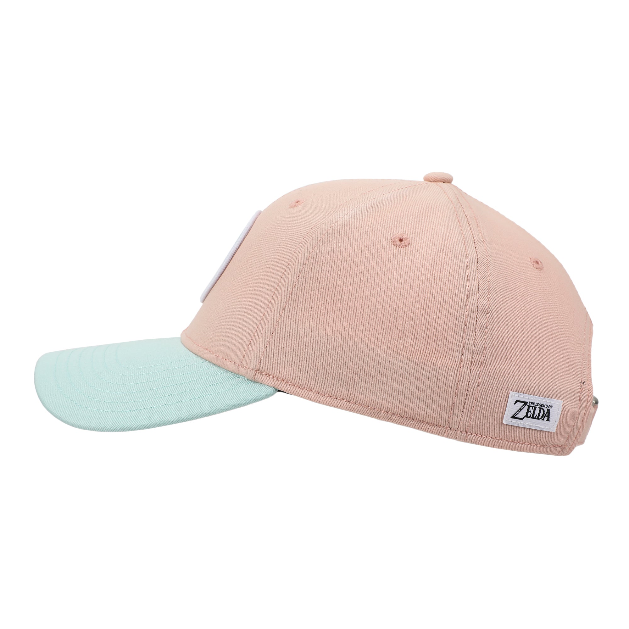 The Legend Of Zelda Side Zelda Profile Women's Pink Traditional Adjustable Hat