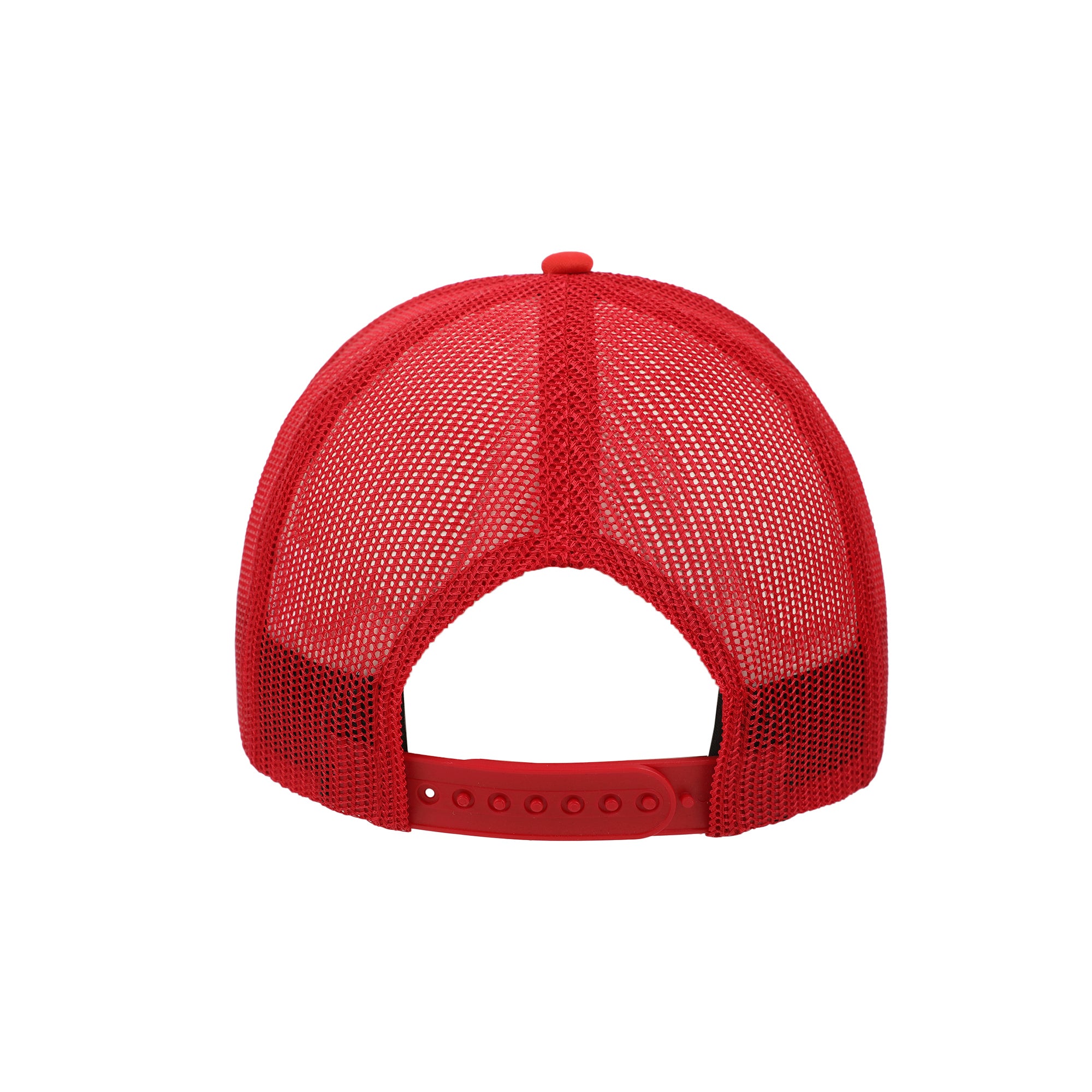 Hello Kitty Character Face Red & White Trucker Hat
