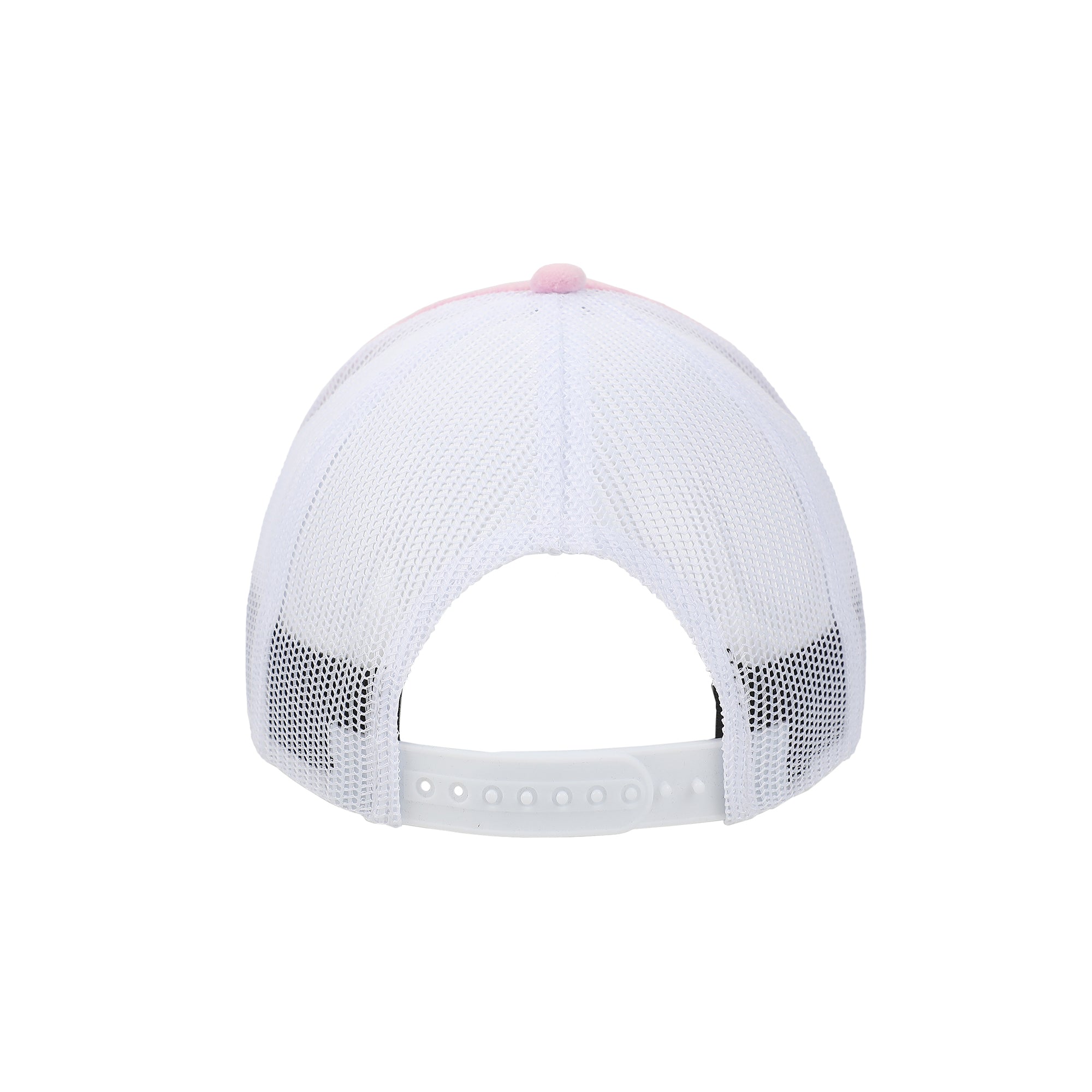 Super Mario Bros Princess Peach Rhinestone Crown Pink Trucker Hat-OSFA