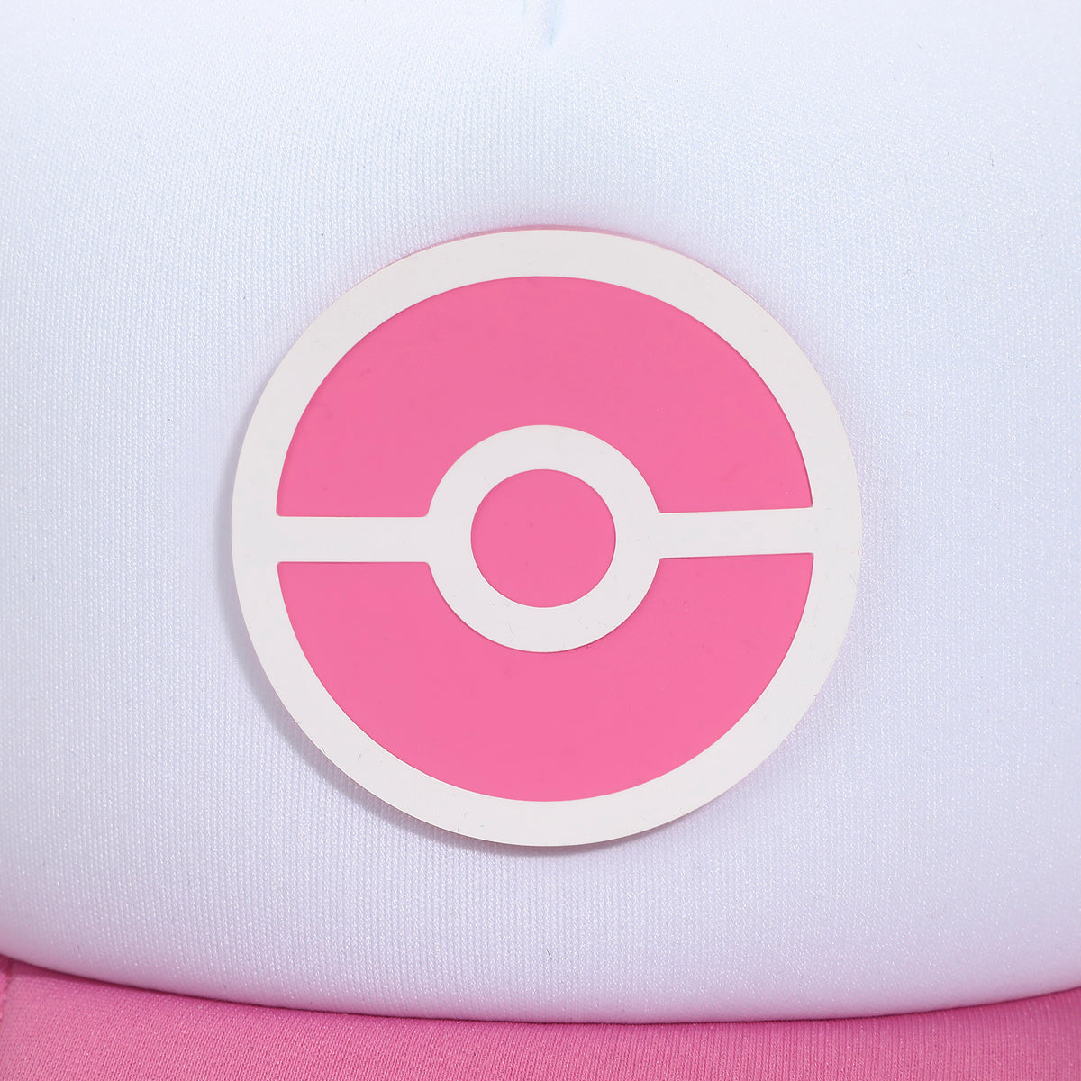 Pokemon Pink Pokeball Adult Trucker Hat