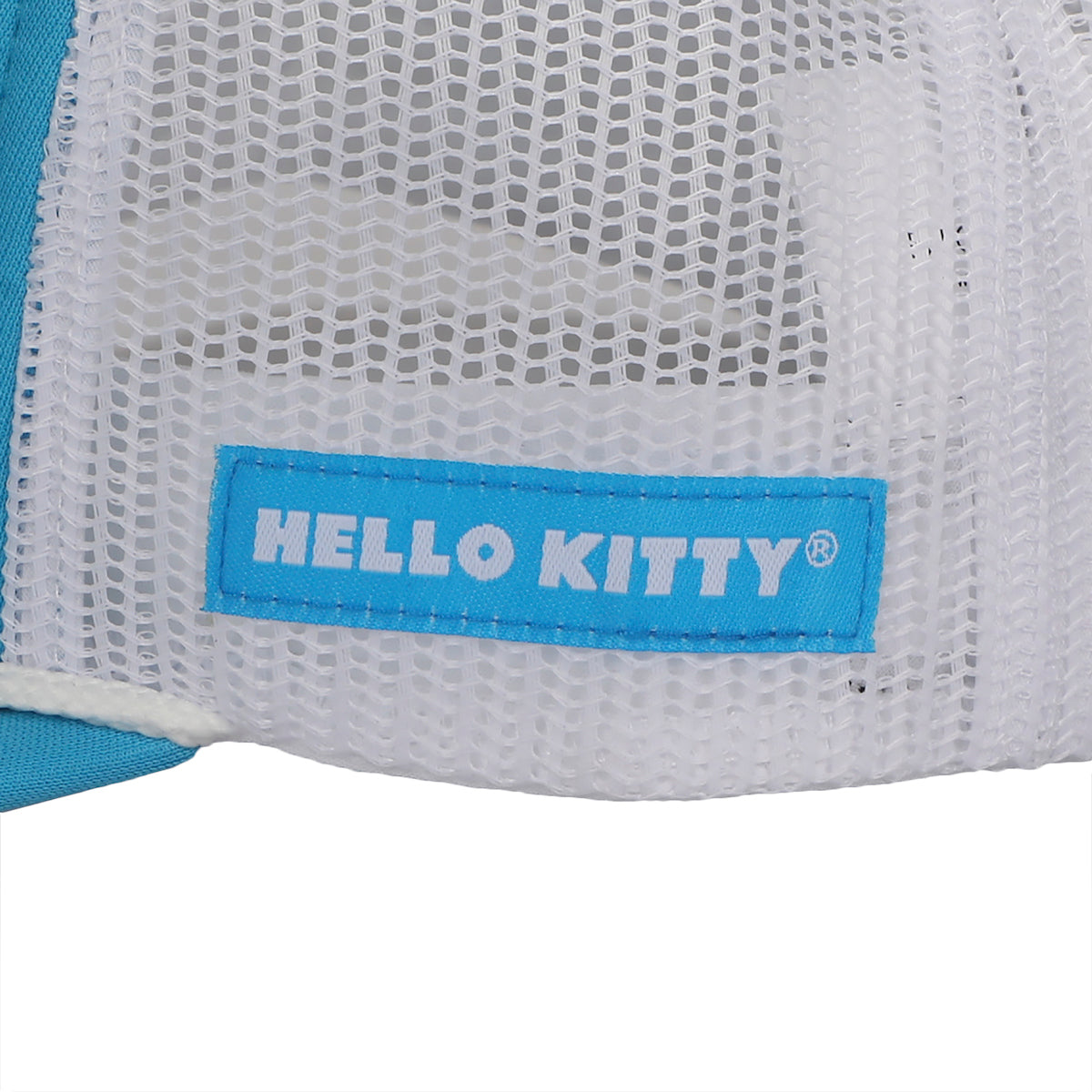 Hello Kitty Rainbow Pool Float Men's Light Blue Foam Trucker Hat