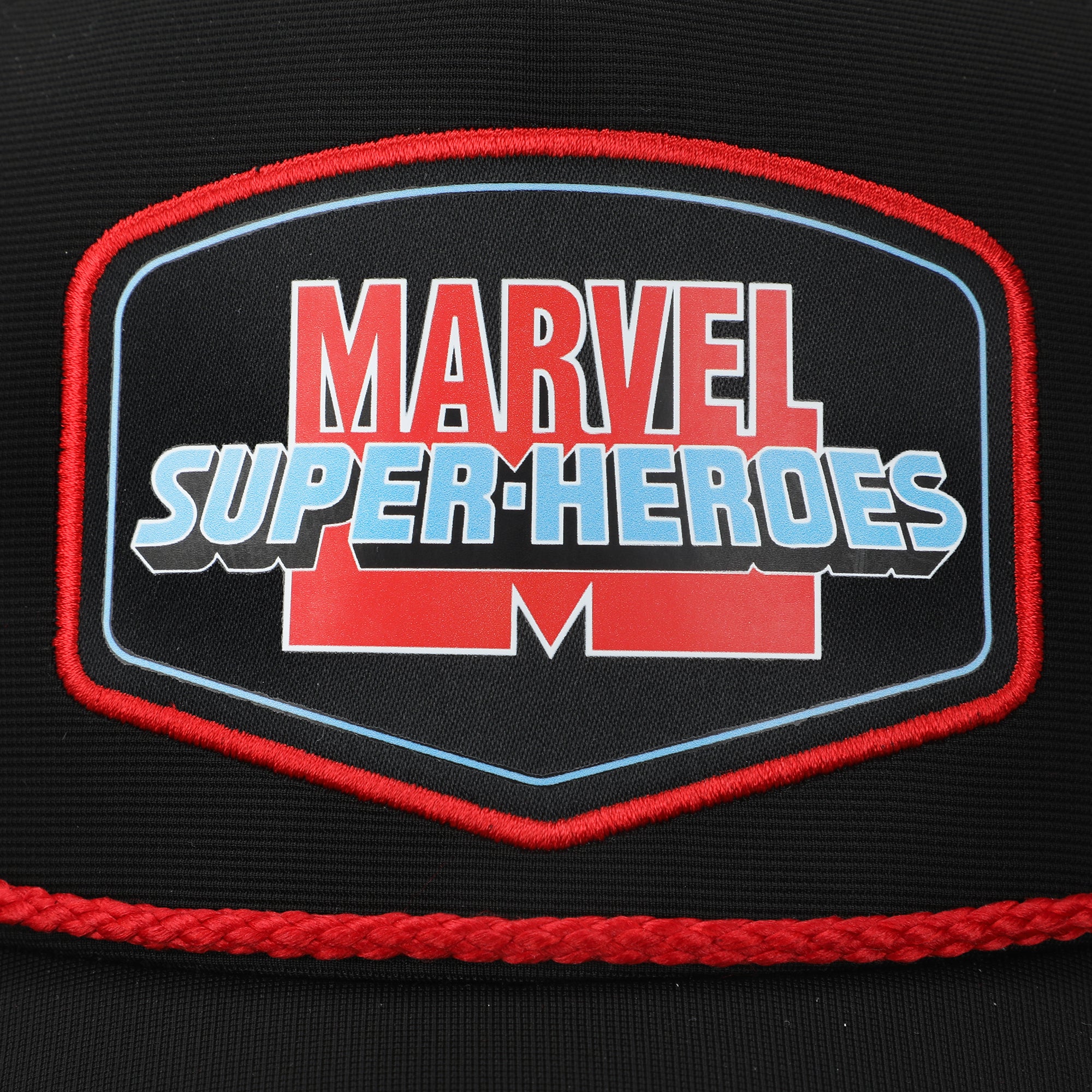 Marvel Super-Heroes Adult Black Trucker Hat
