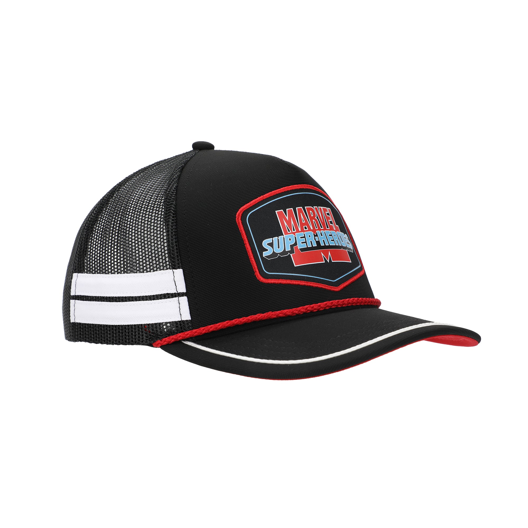 Marvel Super-Heroes Adult Black Trucker Hat